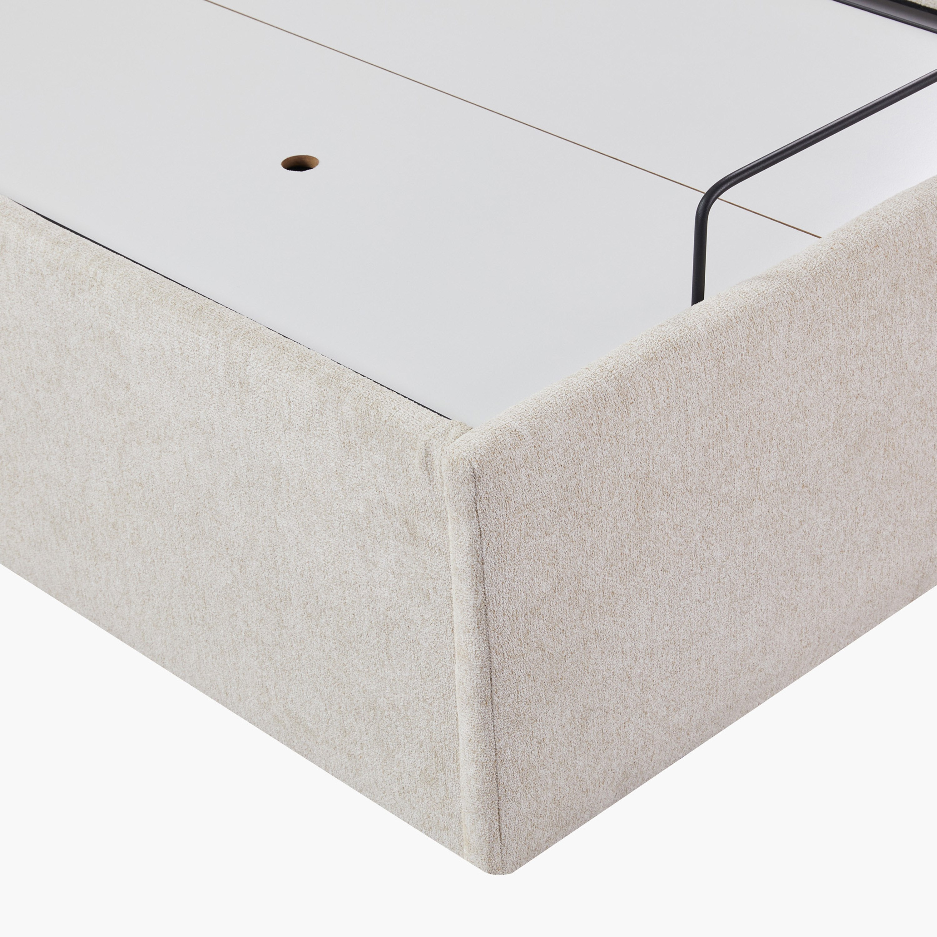 Frankfurt NXT Upholstered Hydraulic Storage Bed - 90x200 cm-hbxkidsandyouth-bedsandbedsets-beds-single-image-6