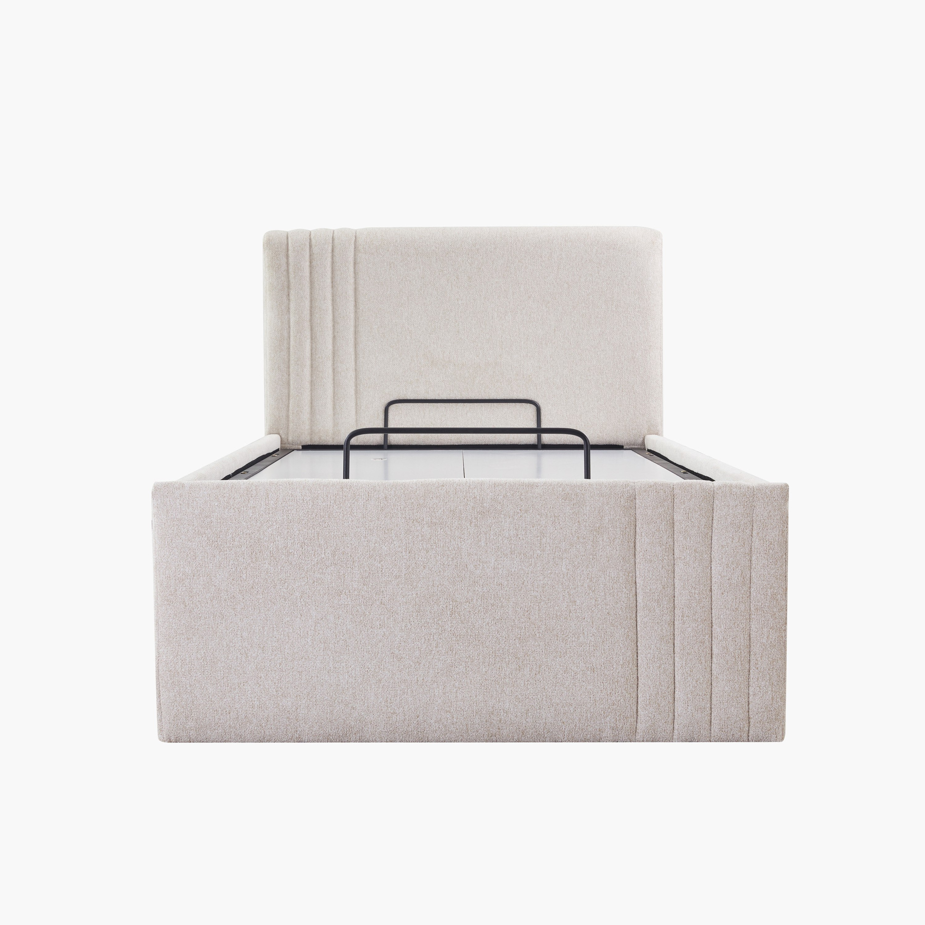 Frankfurt NXT Upholstered Hydraulic Storage Bed - 90x200 cm-hbxkidsandyouth-bedsandbedsets-beds-single-image-7