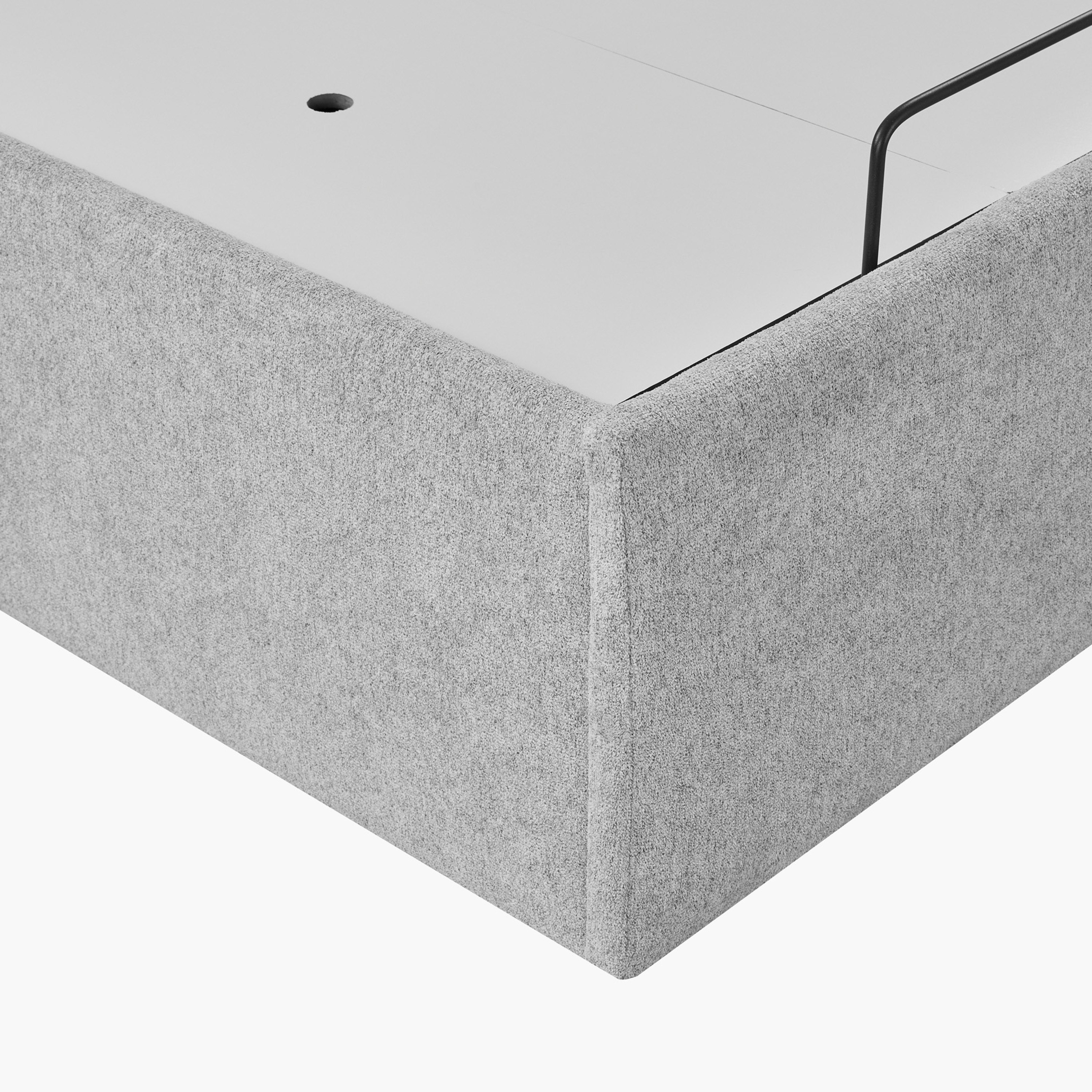Frankfurt NXT Upholstered Hydraulic Storage Single Bed - 90x200 cm-hbxkidsandyouth-bedsandbedsets-beds-single-image-8