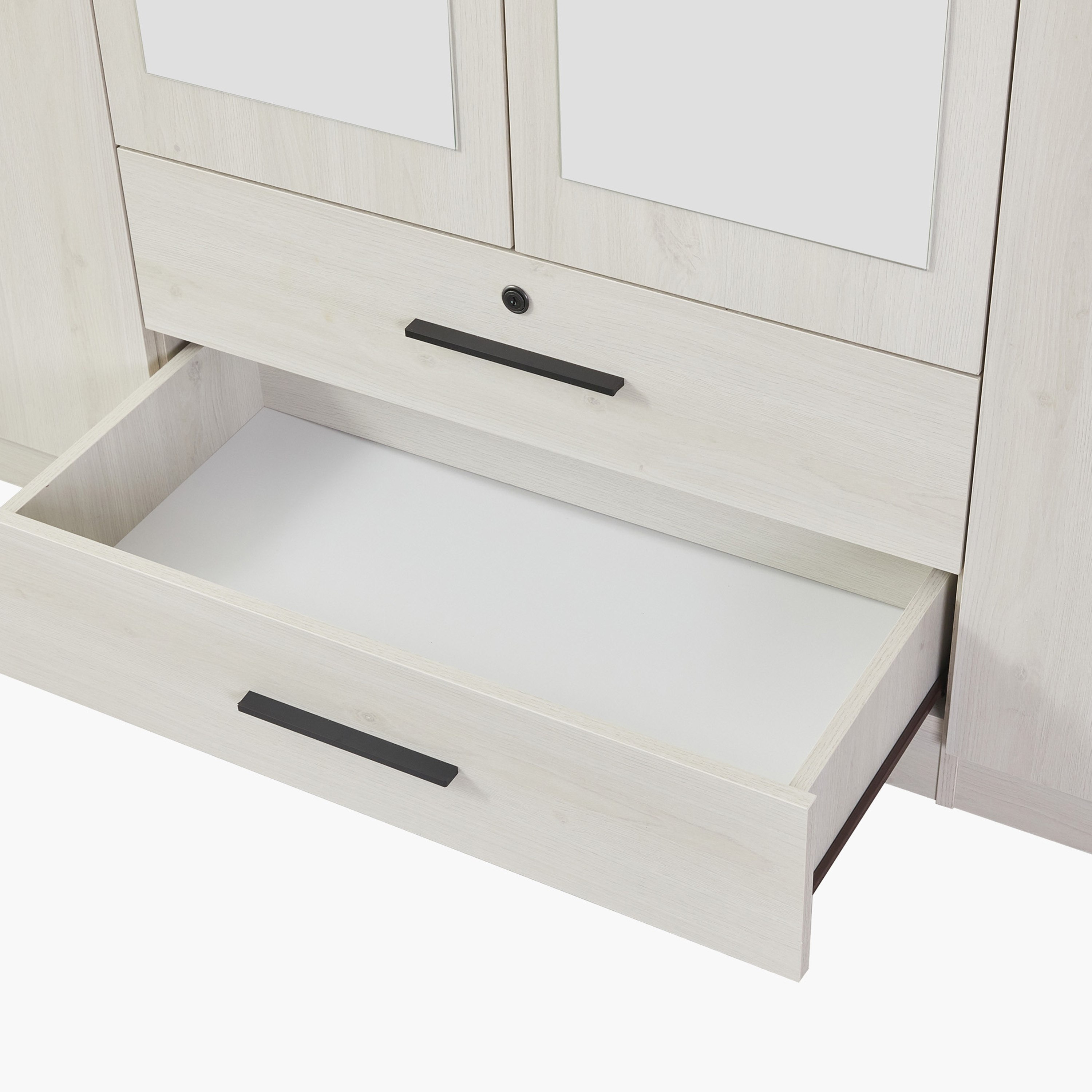 Movo Bellagio 6-Door Wardrobe with 2 Drawers and Mirrors-hbxfurniture-wardrobes-image-4