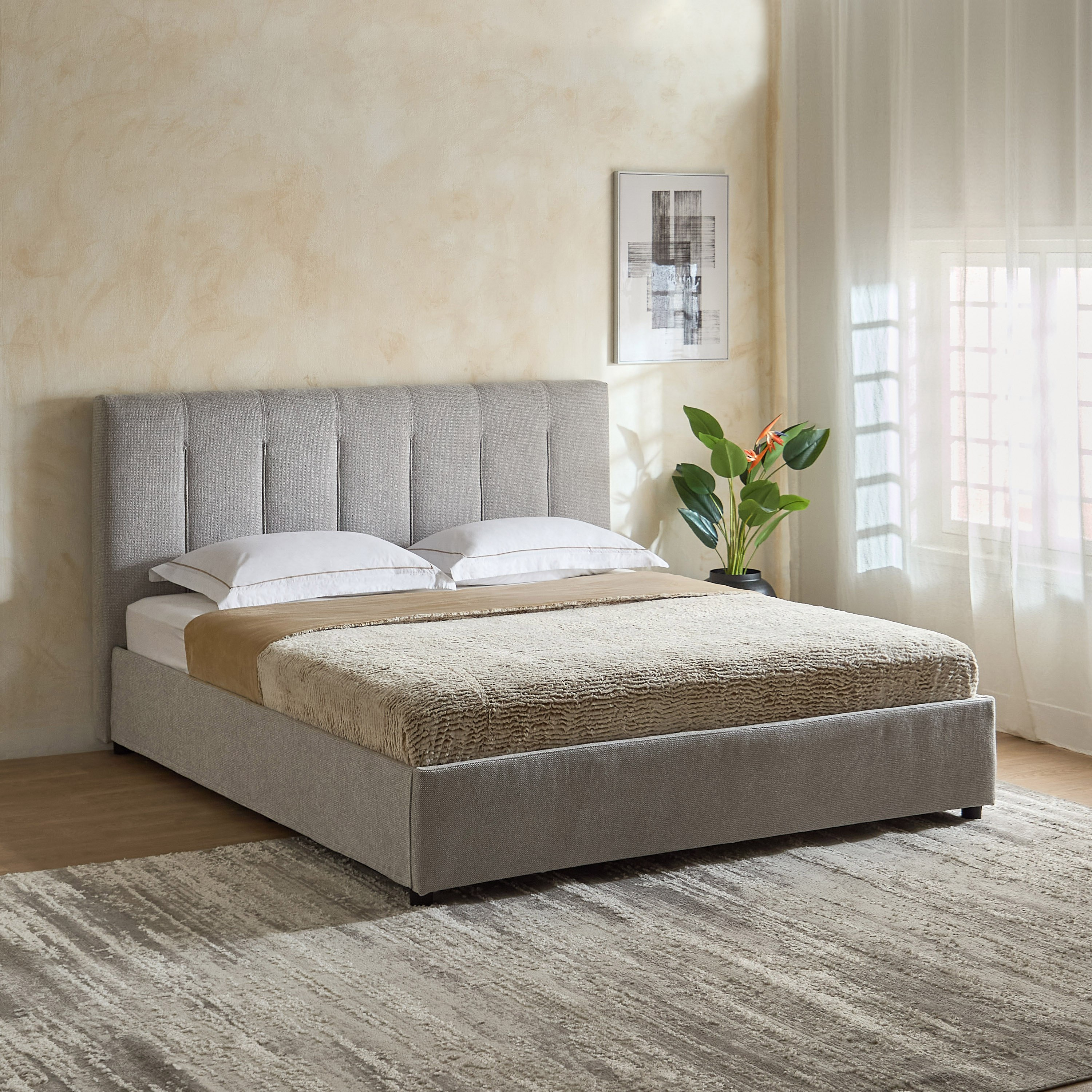 Movo Patara Ozon Upholstered Queen Bed - 160x200 cm