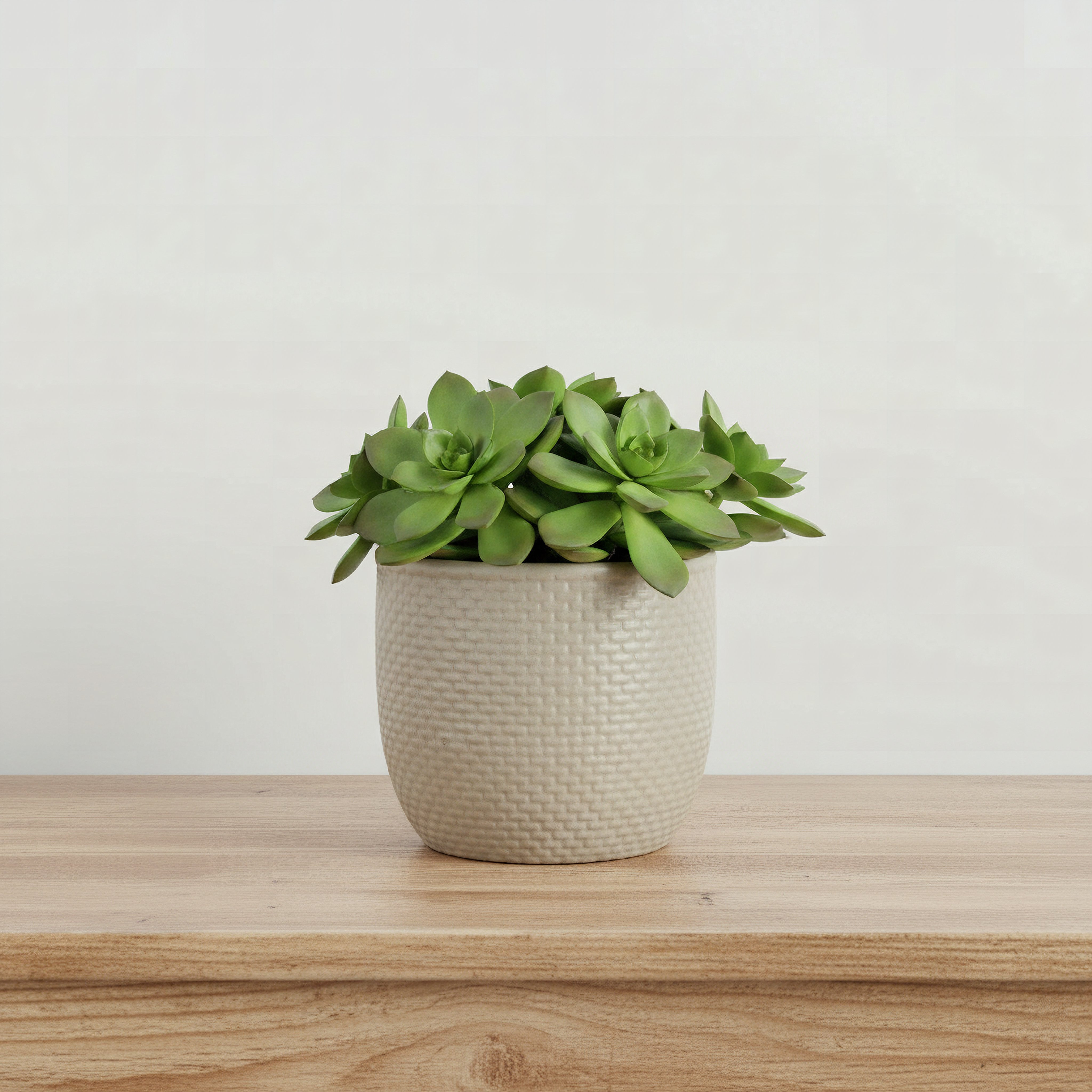 Sansa Siera Ceramic Planter - 12.5x12.5x11 cm-hbxhomeware-hbxdecorandfurnishings-image-1