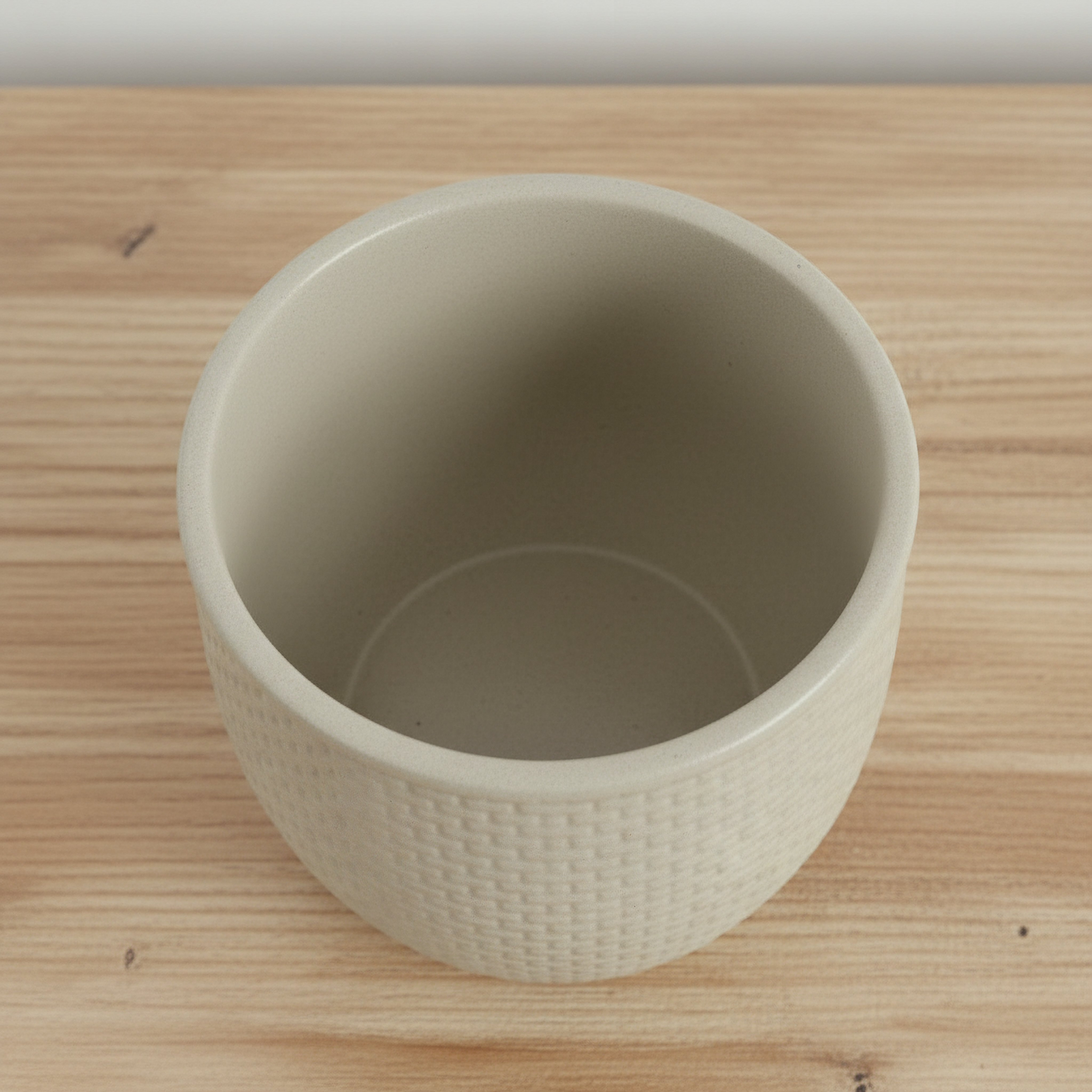Sansa Siera Ceramic Planter - 12.5x12.5x11 cm-hbxhomeware-hbxdecorandfurnishings-image-2