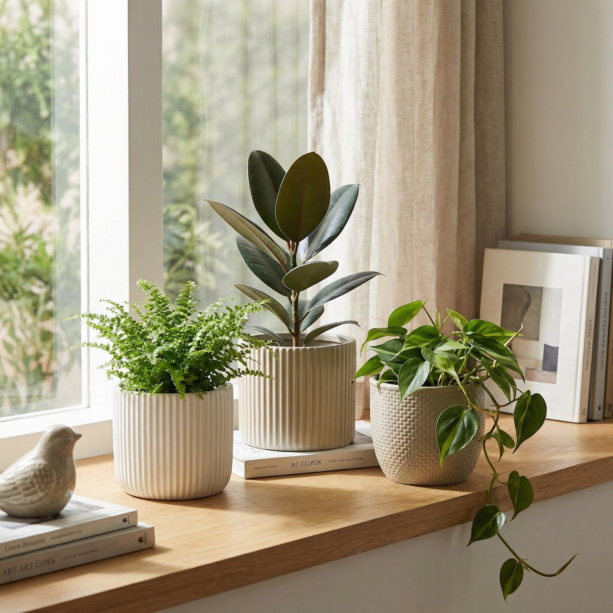 Sansa Siera Ceramic Planter - 12.5x12.5x11 cm-hbxhomeware-hbxdecorandfurnishings-image-5