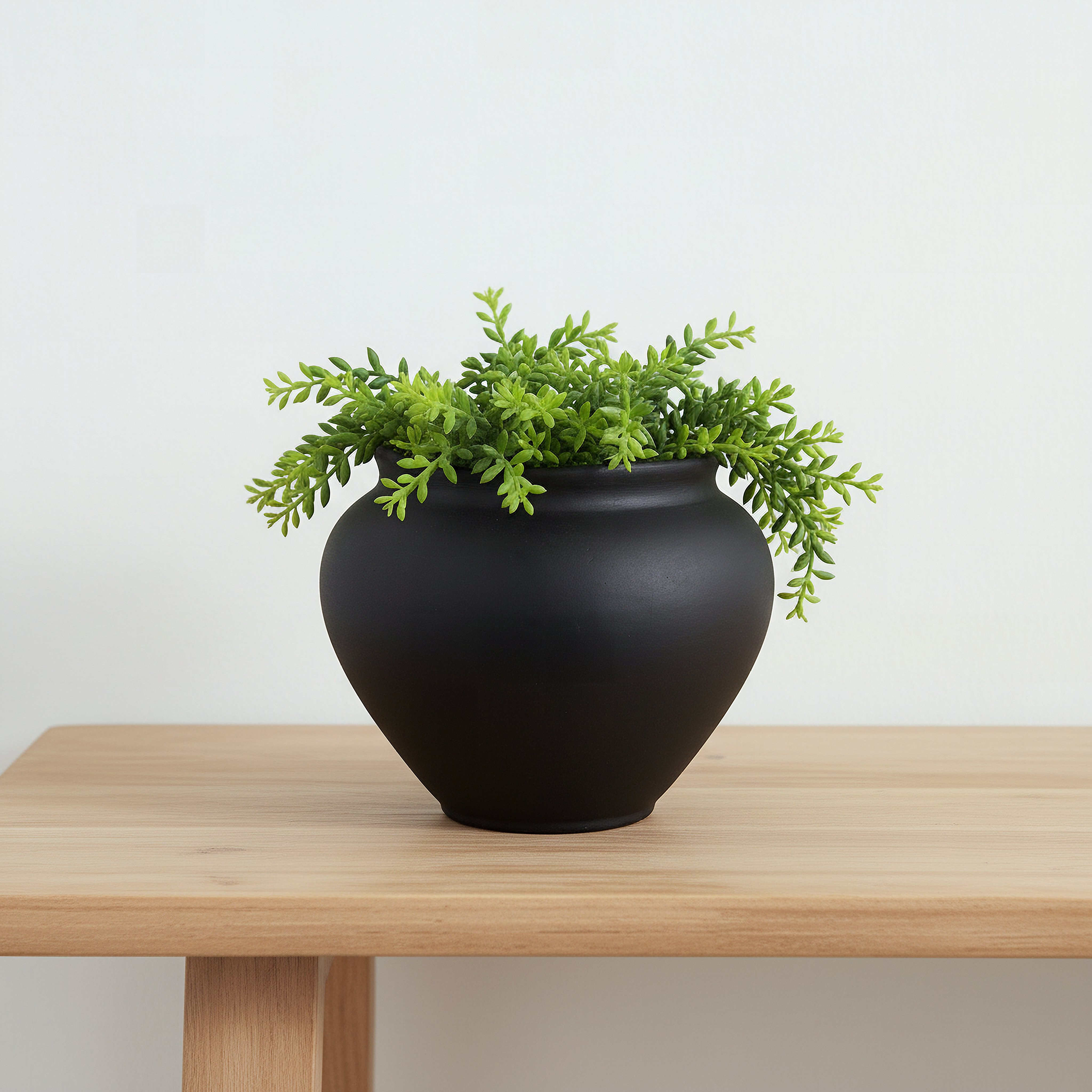 Sansa Siera Ceramic Planter - 16x16x14 cm-hbxhomeware-hbxdecorandfurnishings-image-1