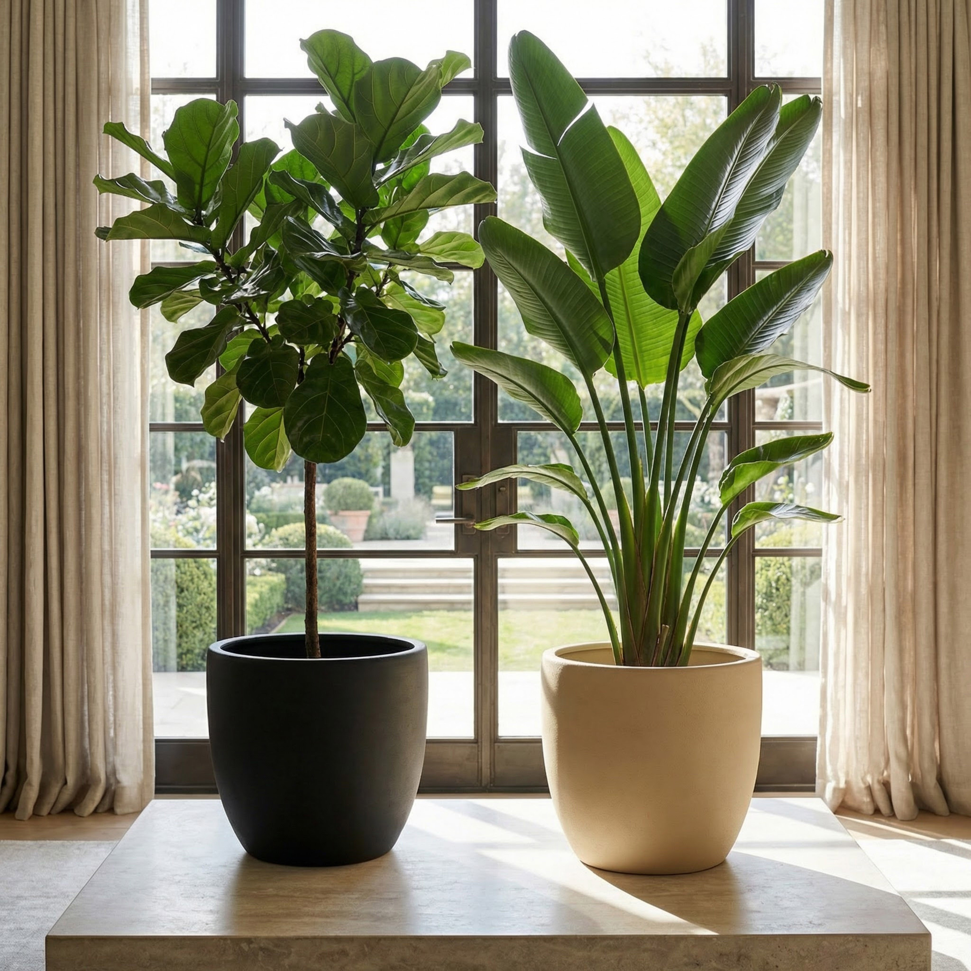 Sansa Siera Large Ceramic Planter - 32x32x29 cm-hbxhomeware-hbxdecorandfurnishings-image-4