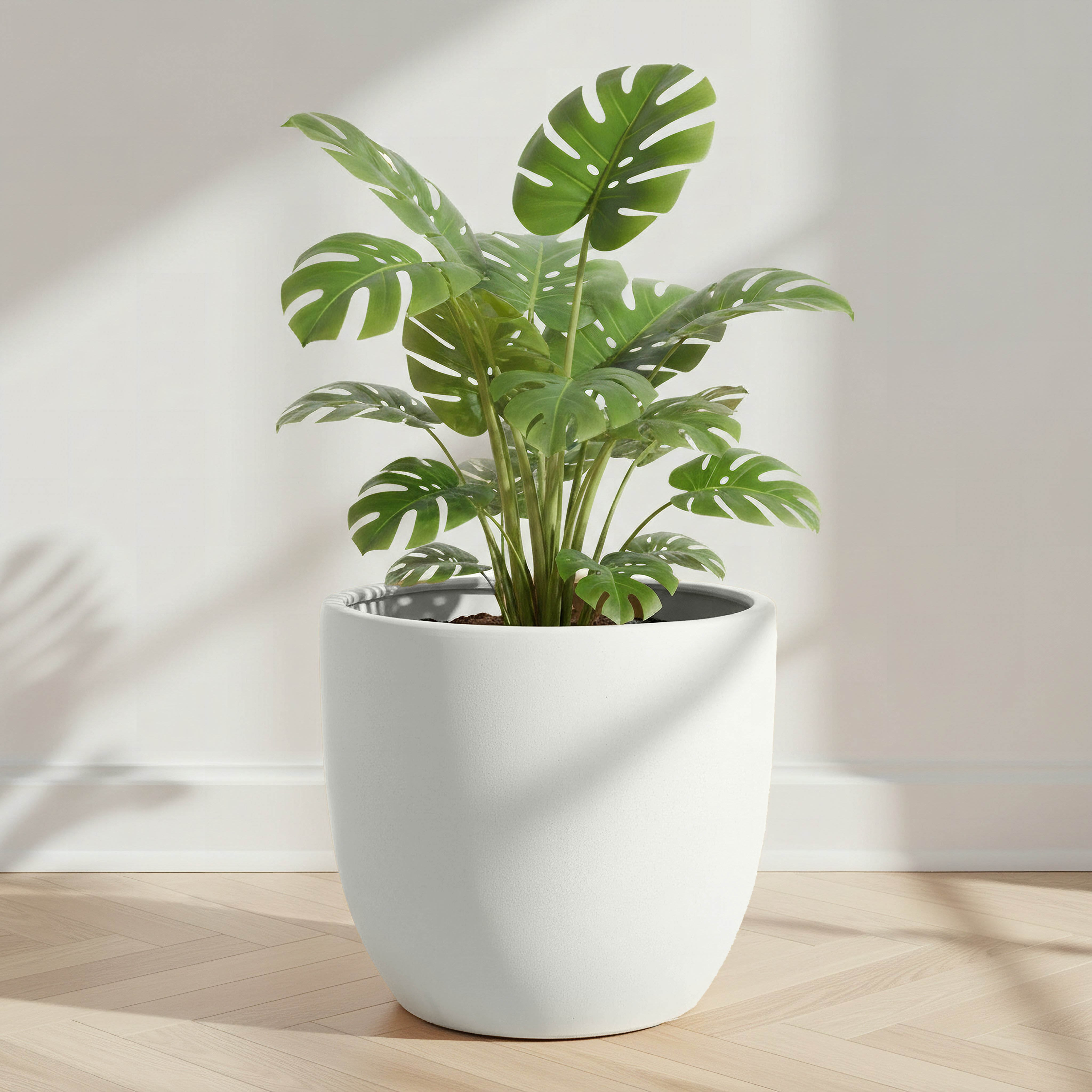 Sansa Siera Large Ceramic Planter - 40x40x36 cm-hbxhomeware-hbxdecorandfurnishings-image-1