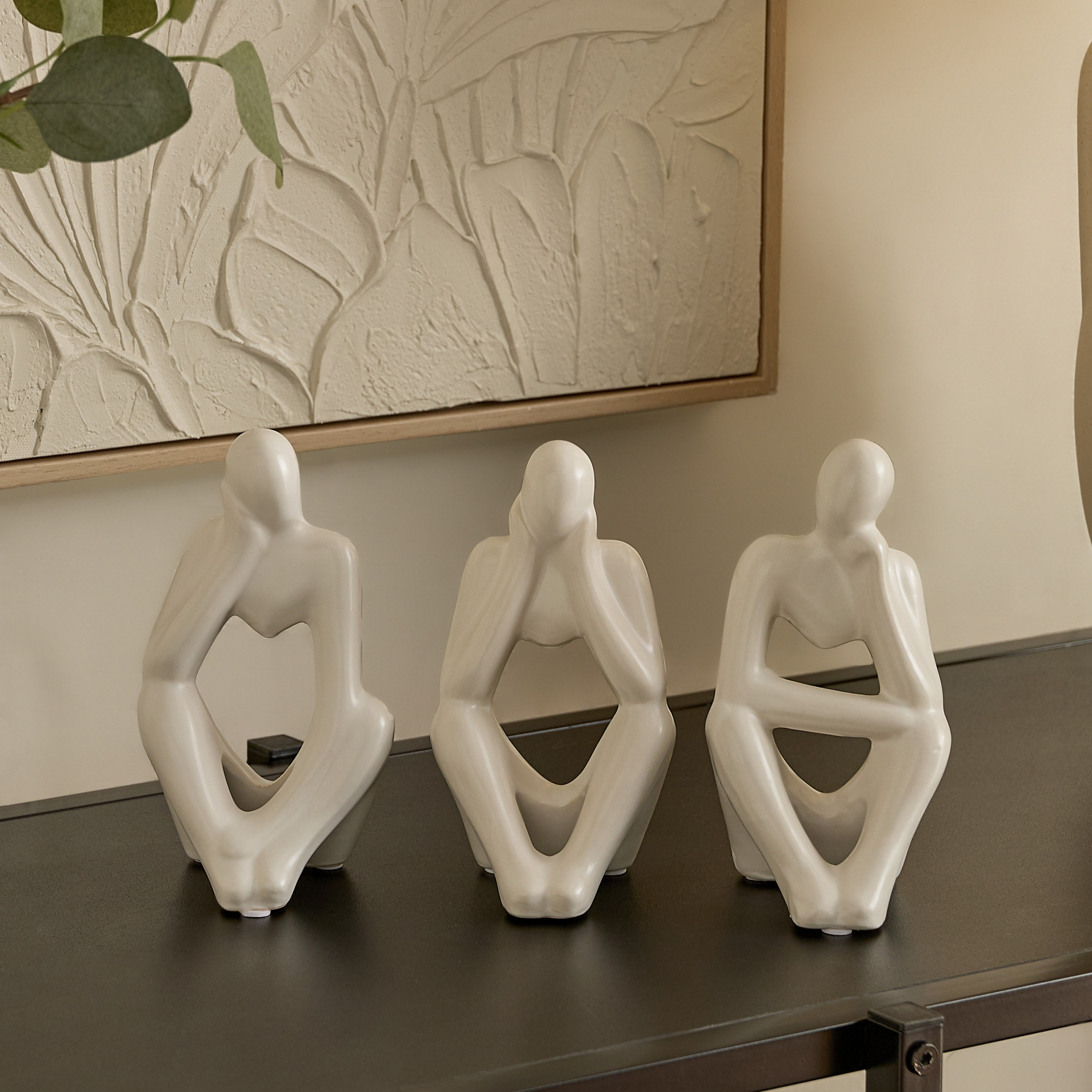 طقم قطع ديكور سيراميك 3 قطع من دون – 9×8.5×15.5 سم-hbxhomeware-homedecor-figurinesandornaments-image-5