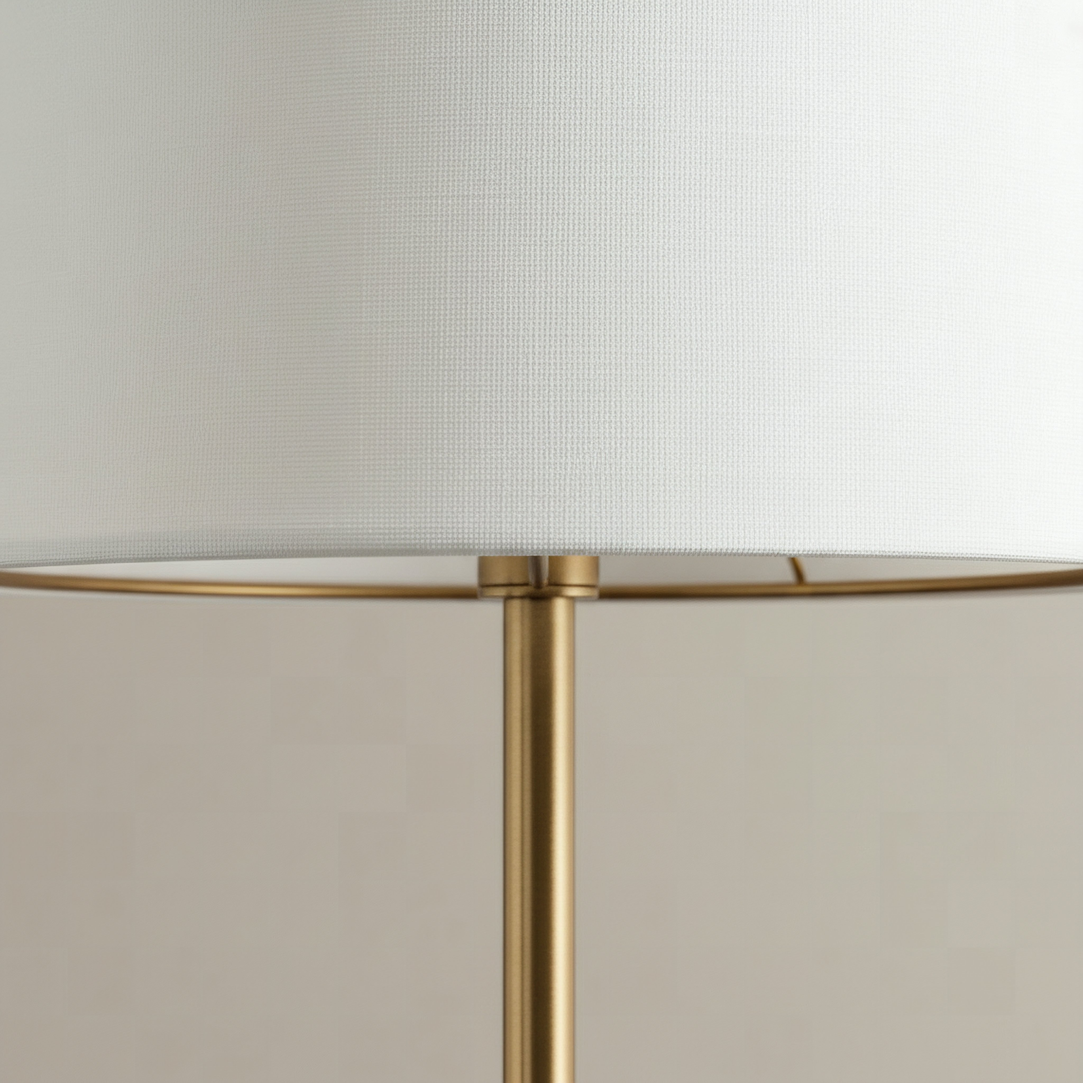 مصباح أرضية معدن مع طاولة جانبية وغطاء كتان من بيرمير - 30x158 سم-hbxhomeware-hbxlivingroom-image-3