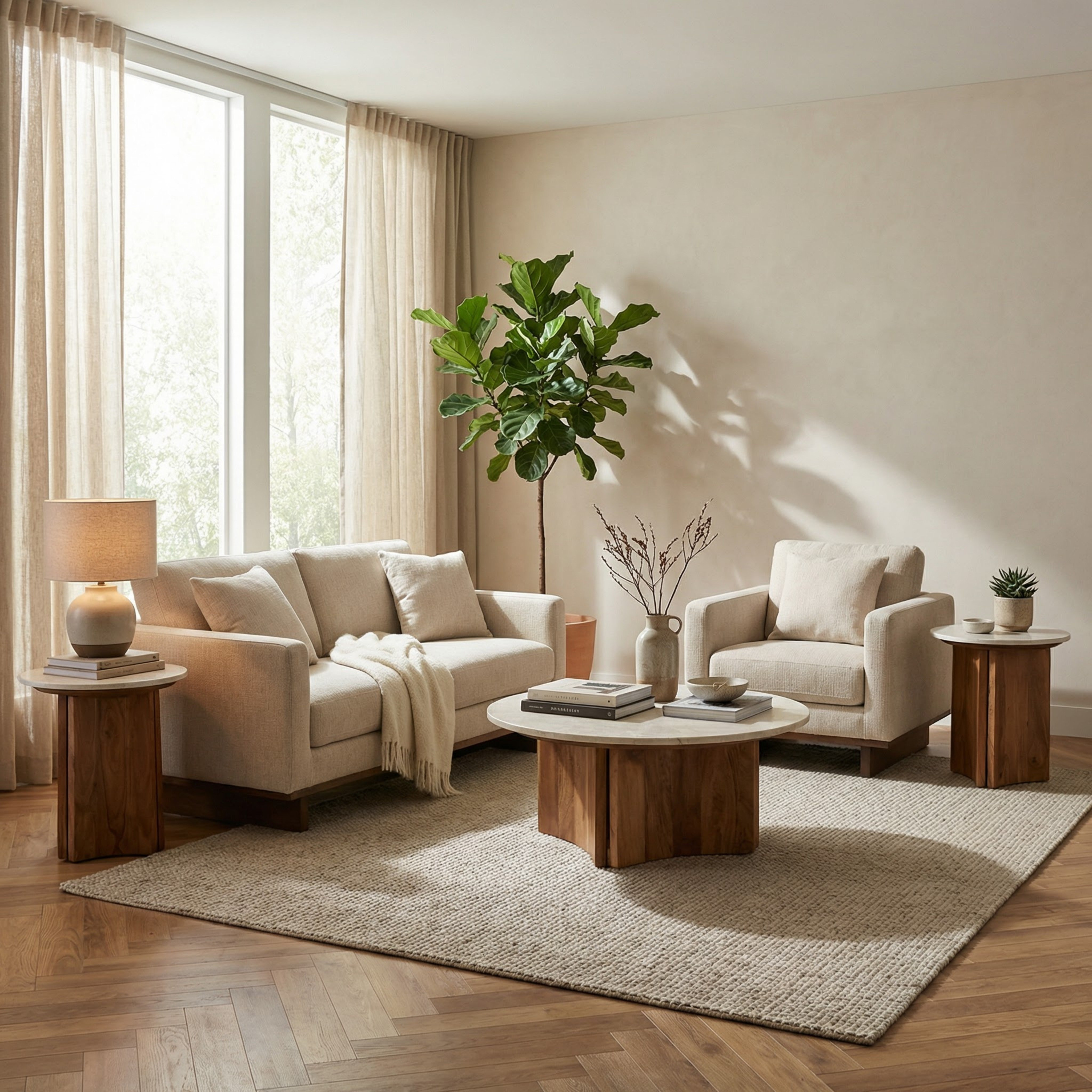 طاولة قهوة بسطح رخام طبيعي وقاعدة خشب صلب من كافون أوريون-PROMO_HB_UAE_HBX10_250526-image-4