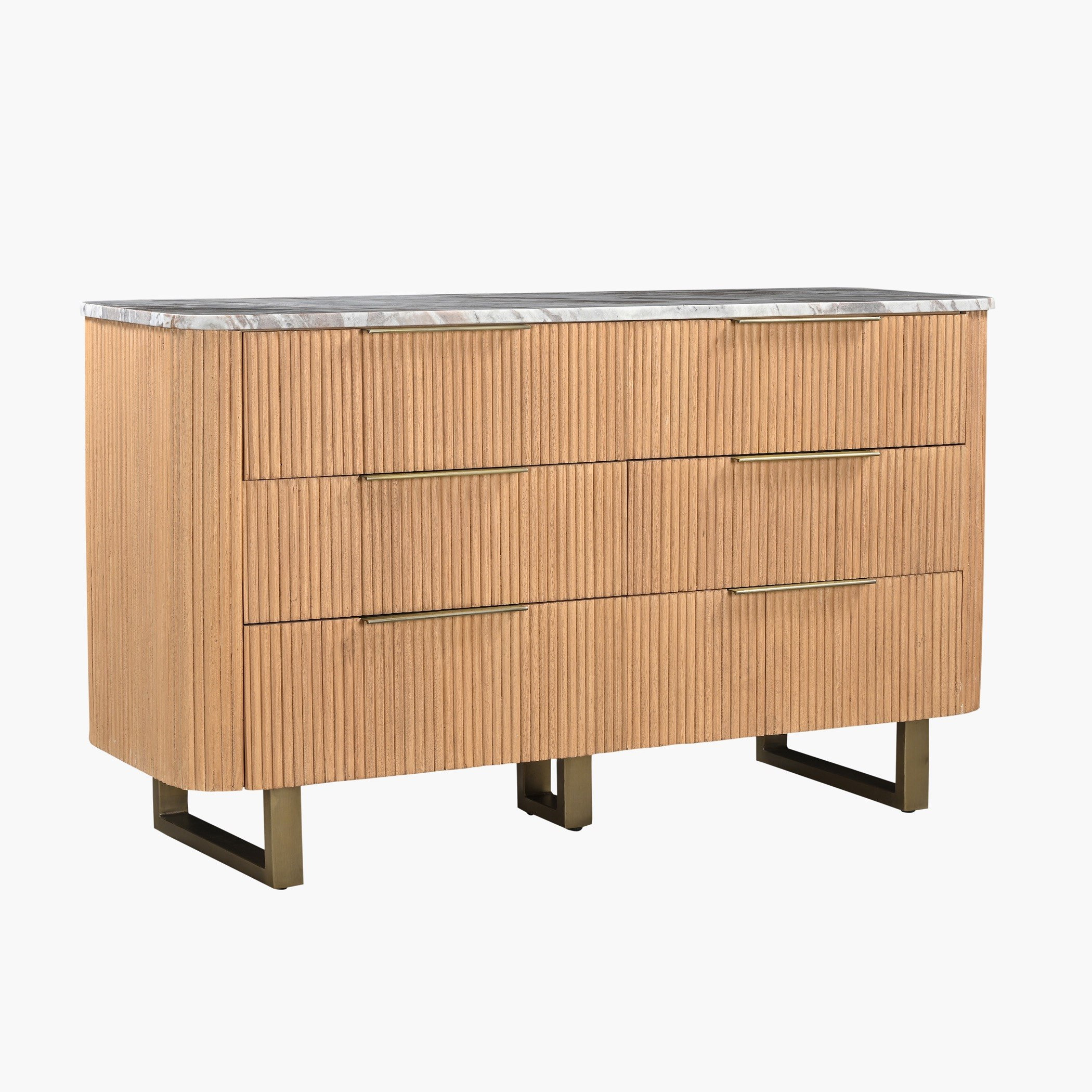 Cavon Fabio 6-Drawer Genuine Marble Top Solid Wood Dresser without Mirror-PROMO_HB_UAE_THRESHOLD_Furniture_020426-image-5