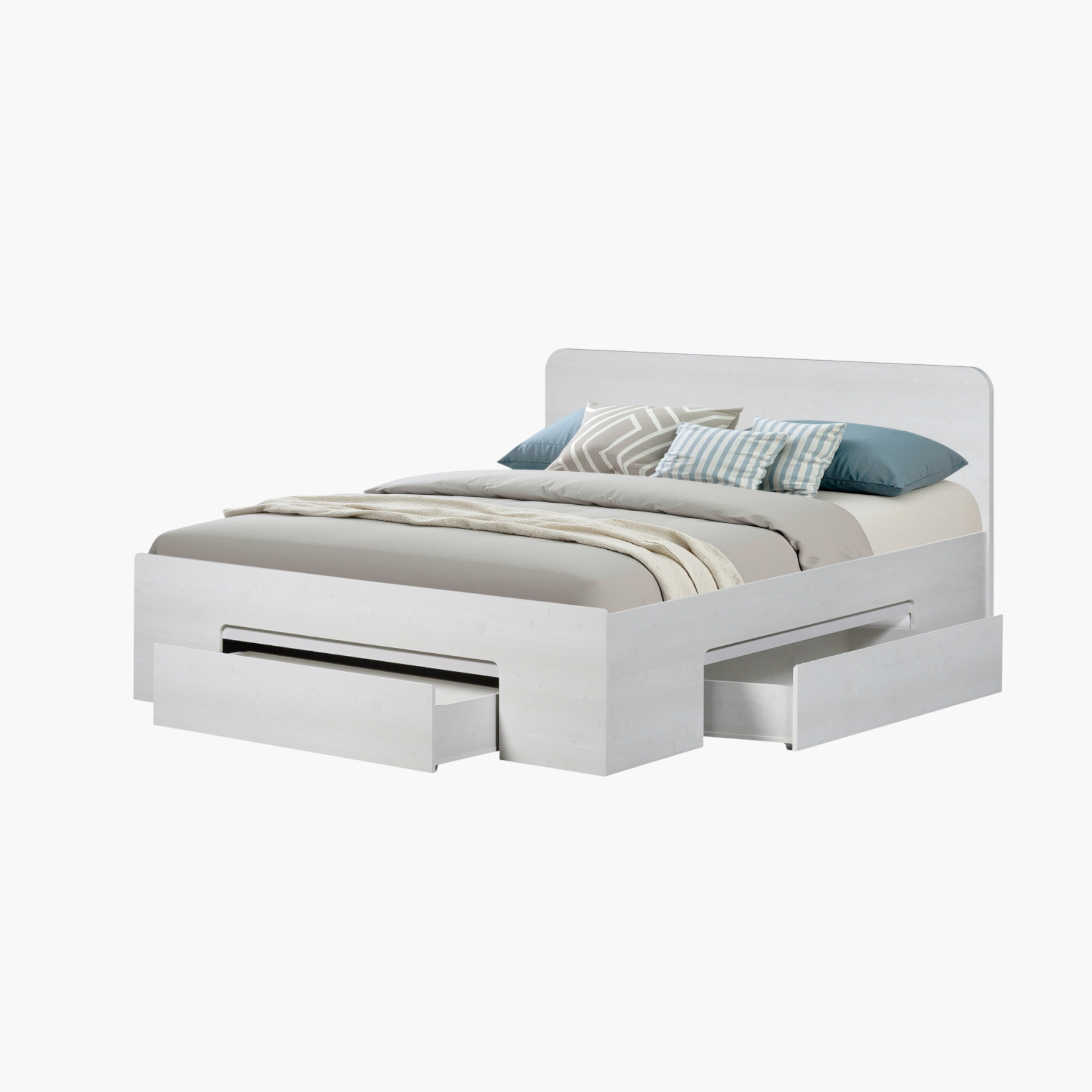 Movo Cervo King Bed with 3 Drawers - 180x200 cm-PROMO_HB_UAE_HBX10_250526-image-3