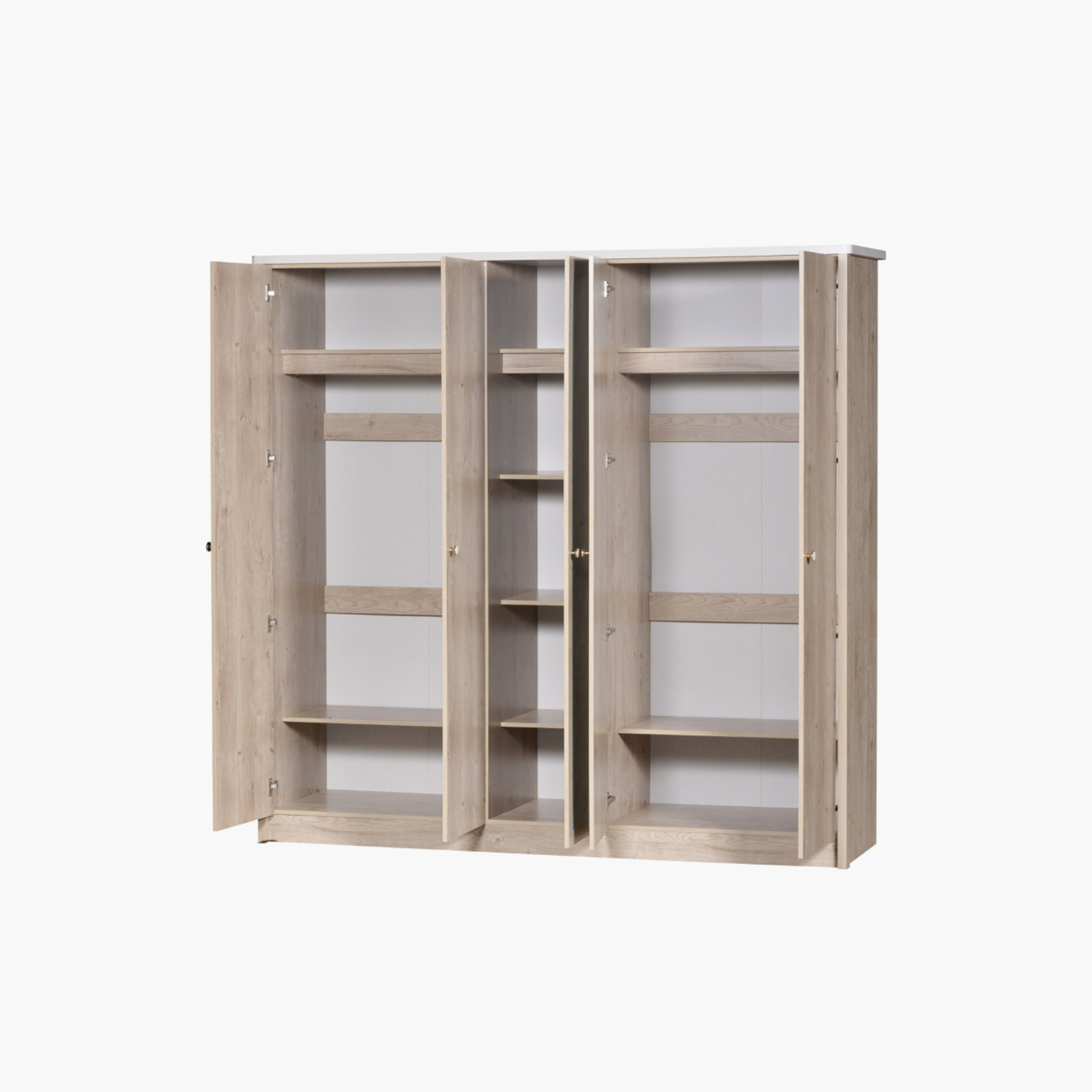 خزانة ملابس 5 أبواب مع مرآة كريسنت إن إكس تي من موفو-hbxfurniture-wardrobes-image-4