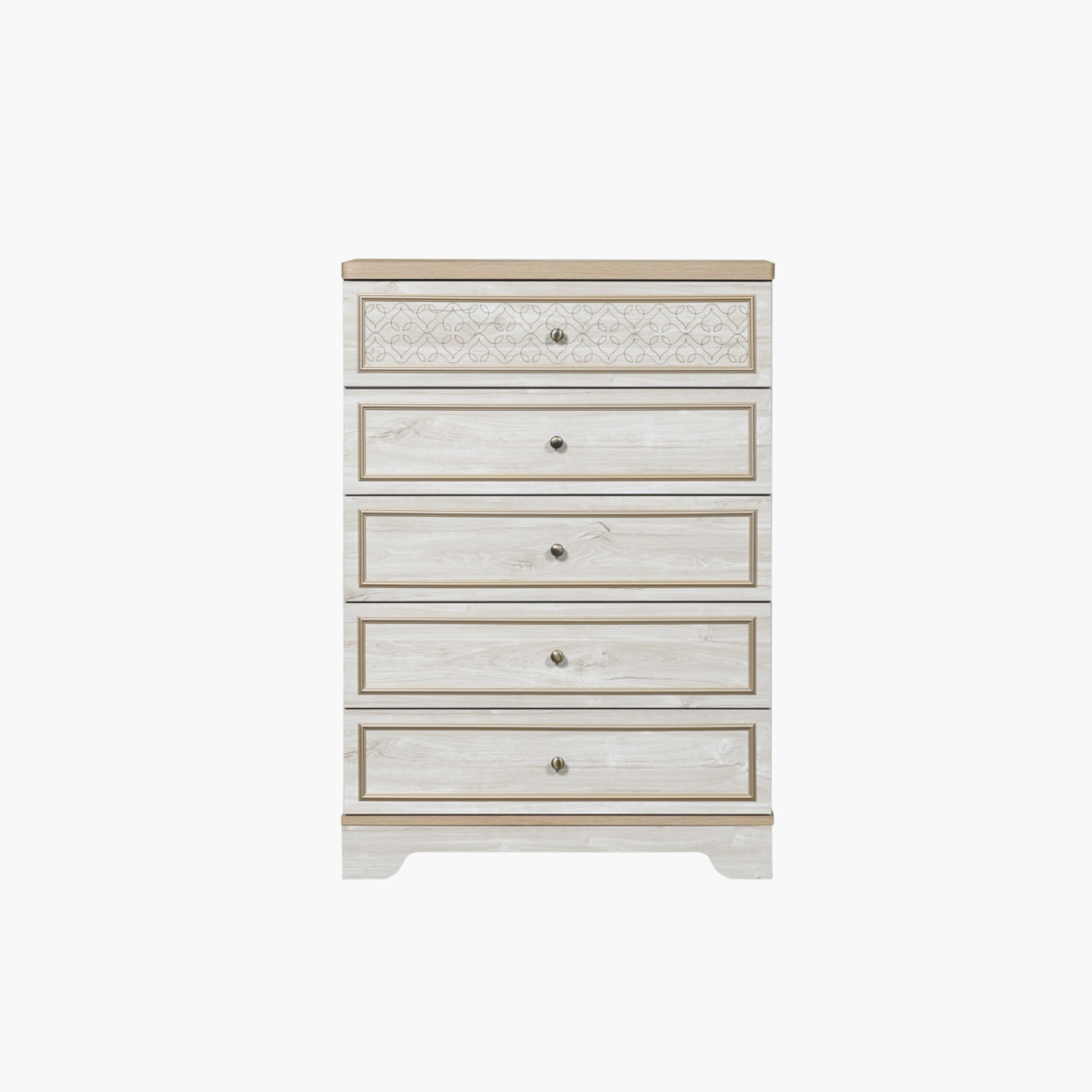 وحدة 5 أدراج - جلورينزا-hbxfurniture-dressersandchests-chestofdrawers-image-3