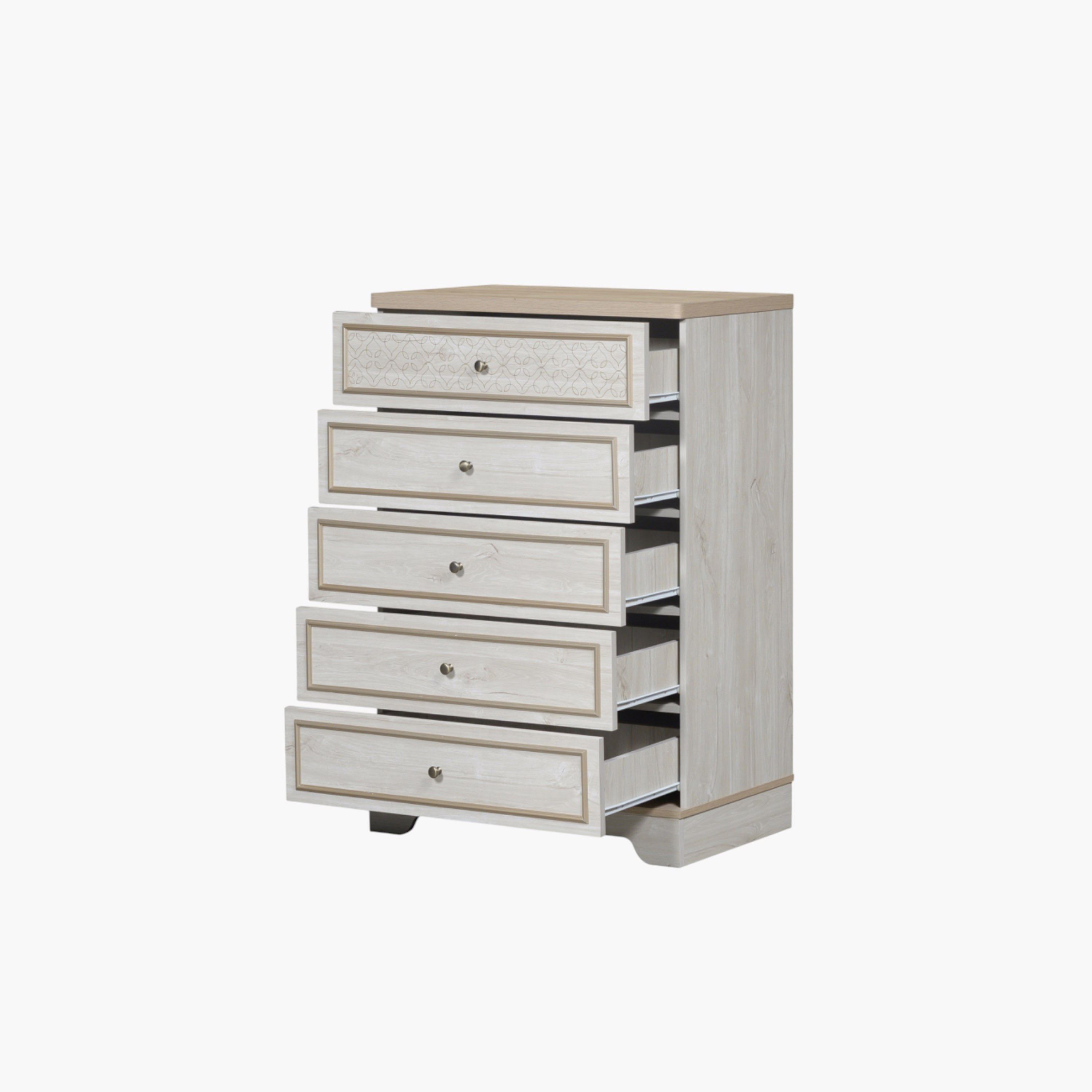 وحدة 5 أدراج - جلورينزا-hbxfurniture-dressersandchests-chestofdrawers-image-4