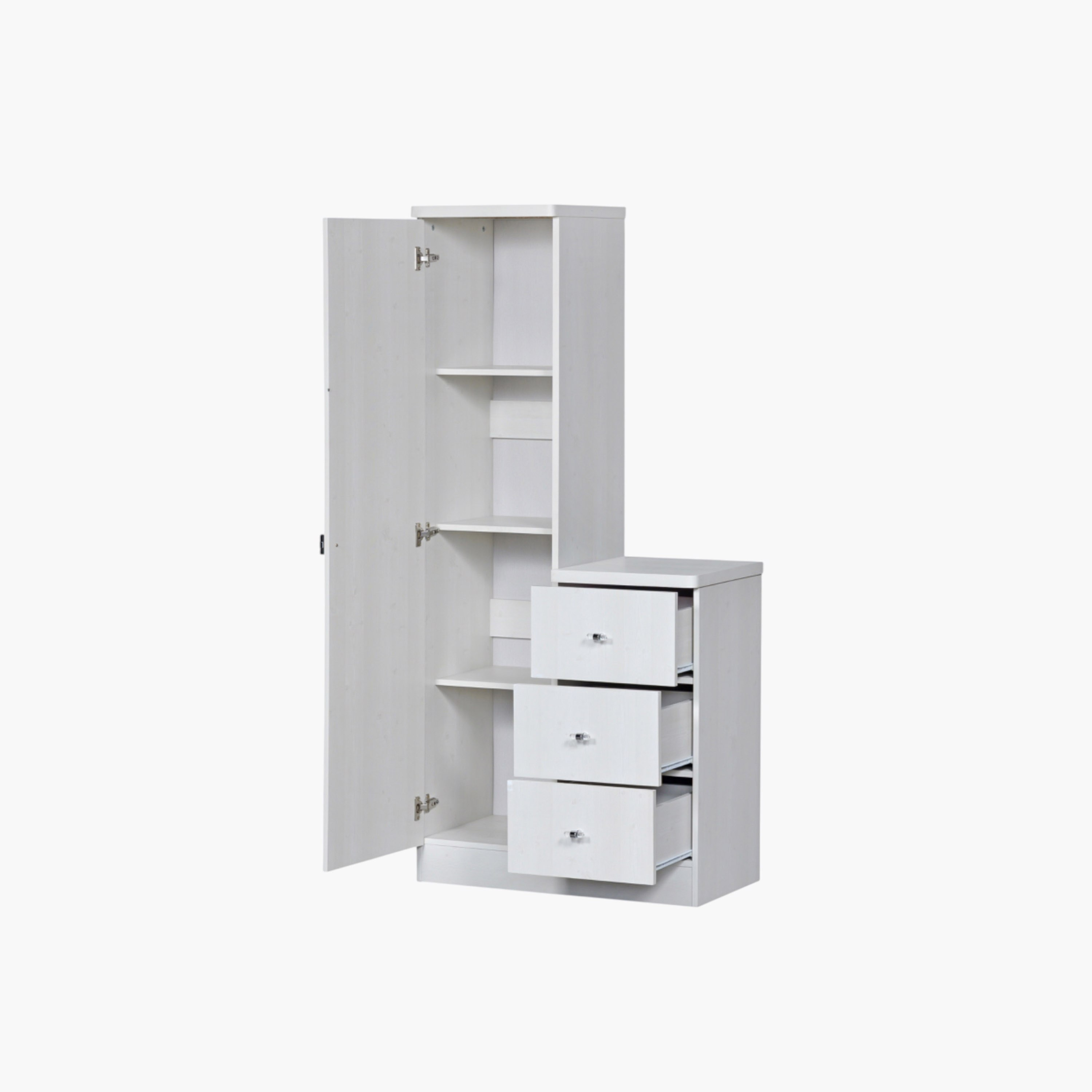 Movo Cervo Dresser with Mirror and Cushion Stool-hbxfurniture-bedroom-dressersandmirrors-image-2