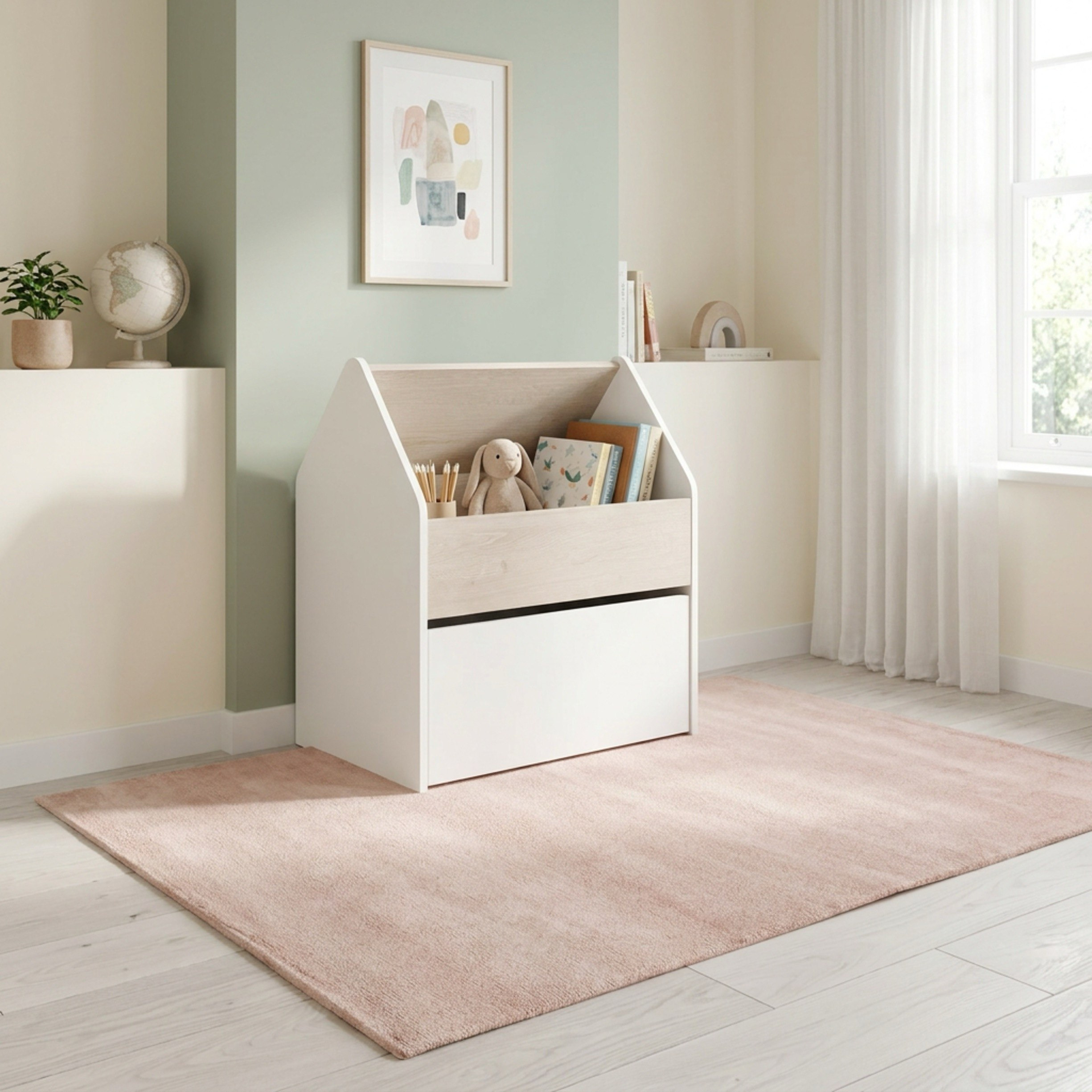 Movo Ivory Kids Toy Storage Unit-hbxhomeware-kidsessentials-kidsorganiser-image-1