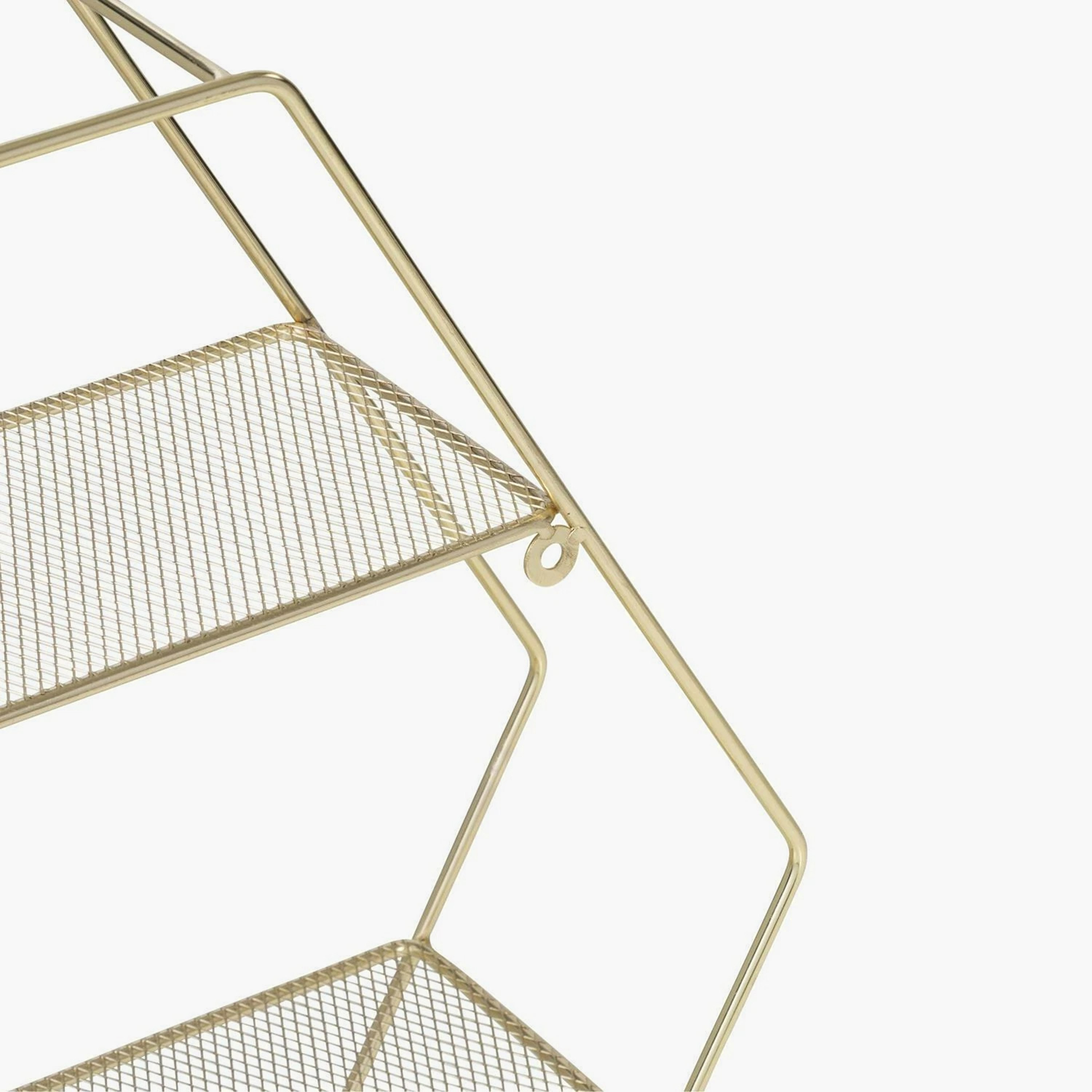 Sera Hexagon 3-Tier Wall Shelf - 53x12x61 cm-hbxfurniture-mediaunitsandstorage-wallshelves-image-6