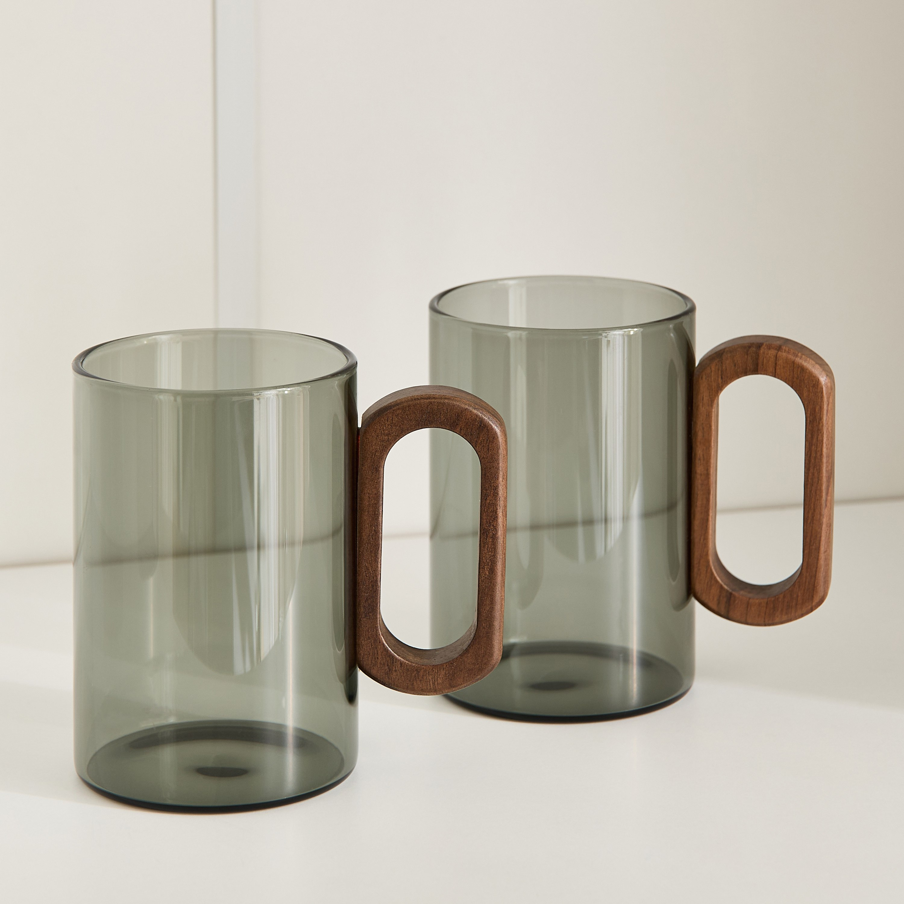 Zen 2-Piece Borosilicate Glass with Handle Set - 350 ml-hbxdecorandfurnishings-tabletop-glassware-image-4