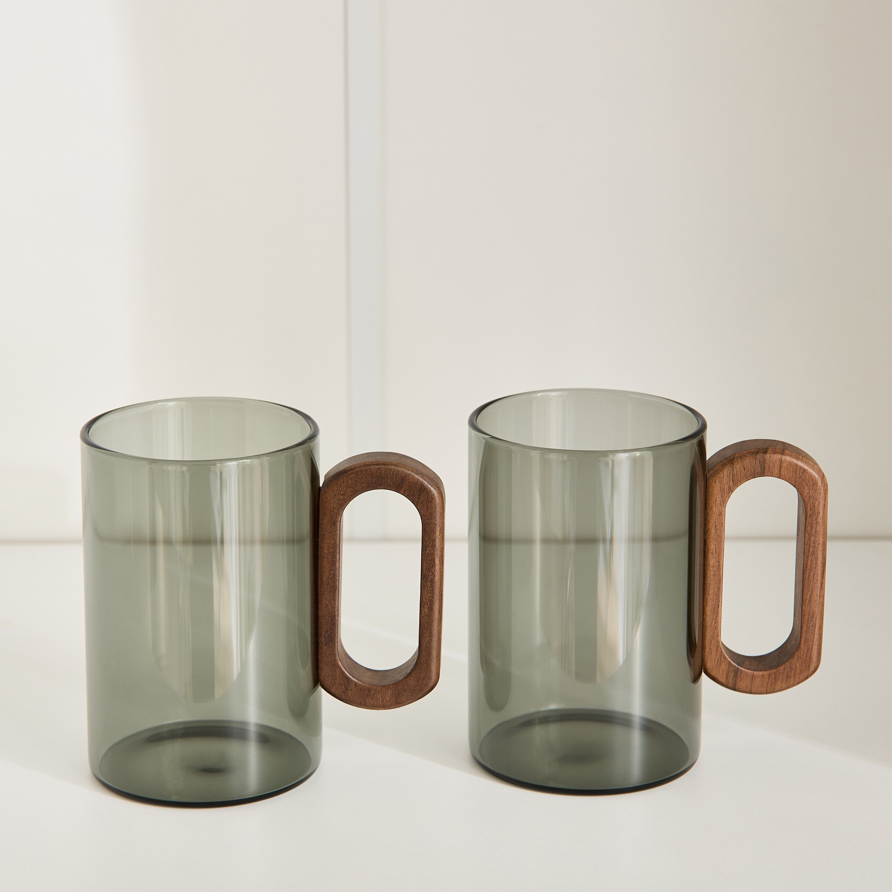 Zen 2-Piece Borosilicate Glass with Handle Set - 350 ml-hbxdecorandfurnishings-tabletop-glassware-image-5