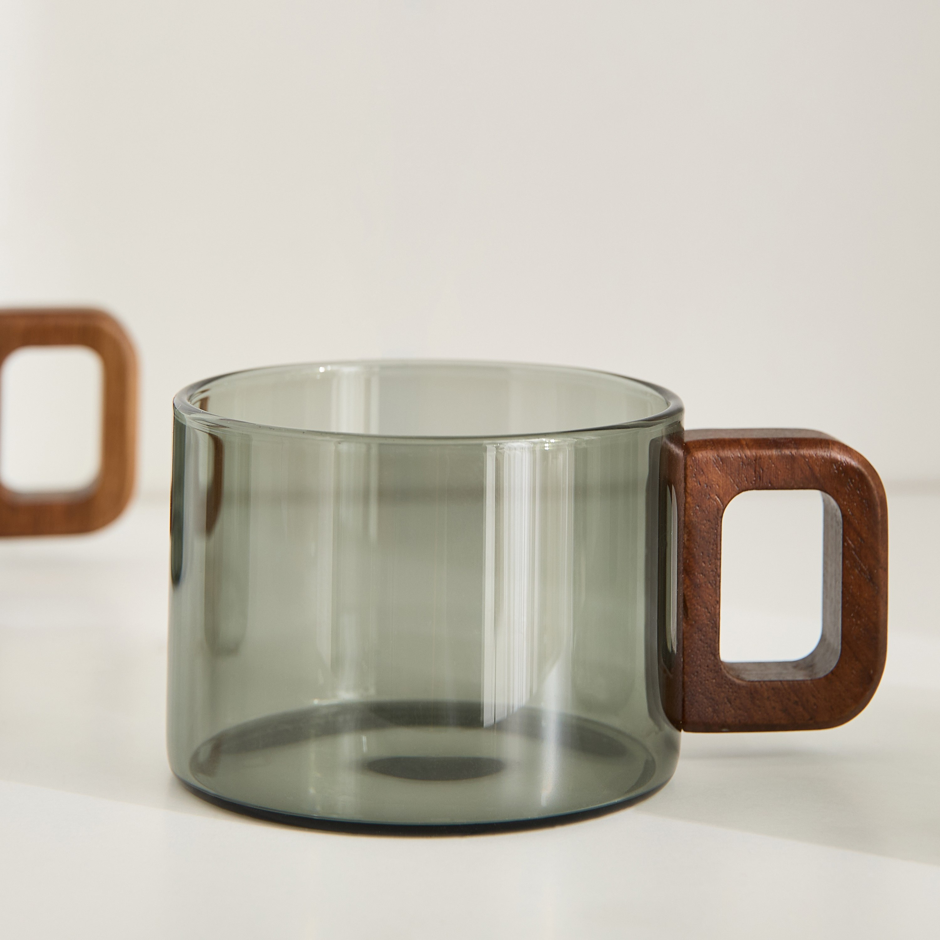 Zen 4-Piece Borosilicate Glass Mug Set - 200 ml-hbxdecorandfurnishings-tabletop-glassware-image-5
