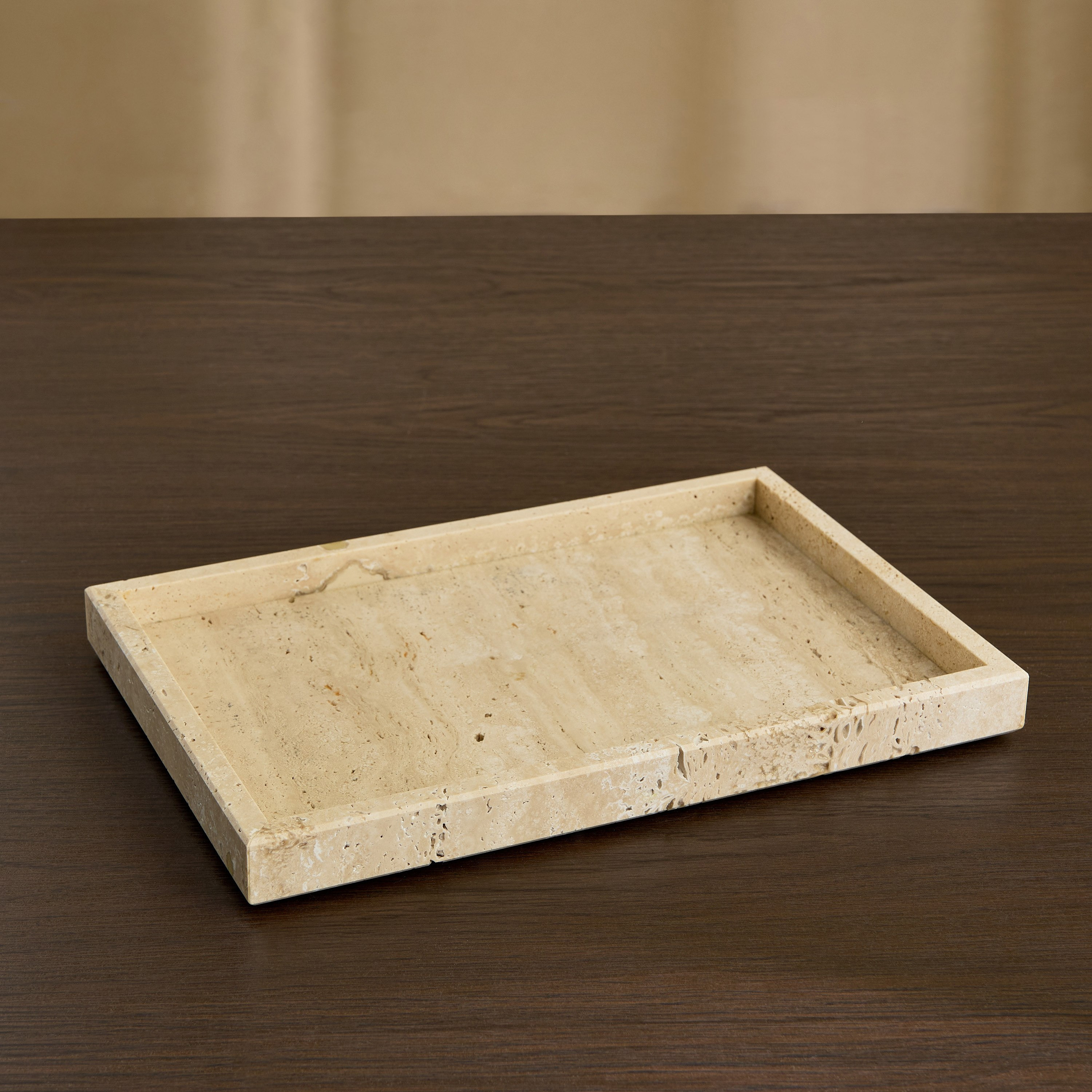 صينية رخام ترافرتين طبيعي من زين - 30x20 سم-hbxdecorandfurnishings-tabletop-trays-image-5