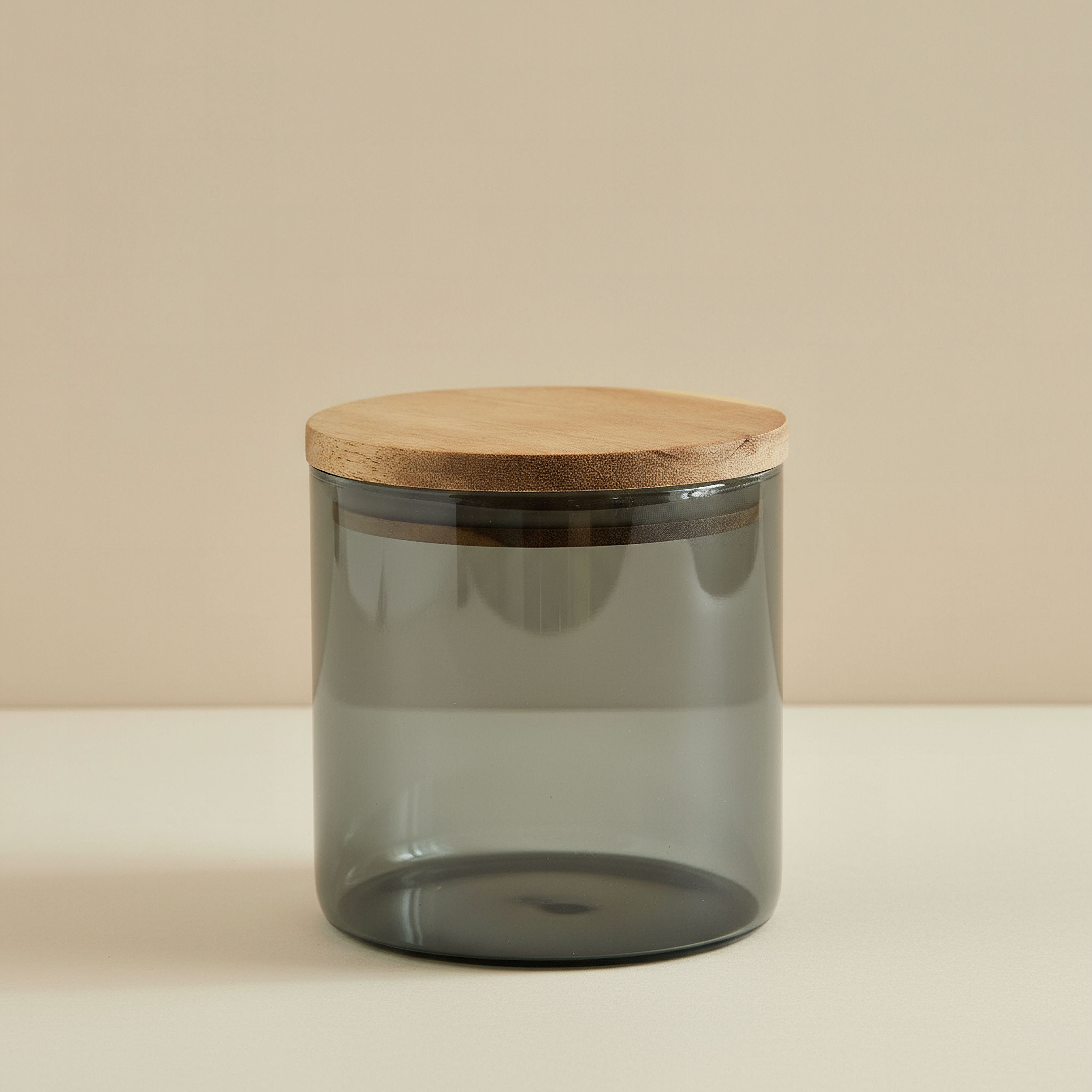 Zen Borosilicate Glass Round Food Storage Jar - 10x10 cm-hbxhomeware-hbxkitchen-image-1