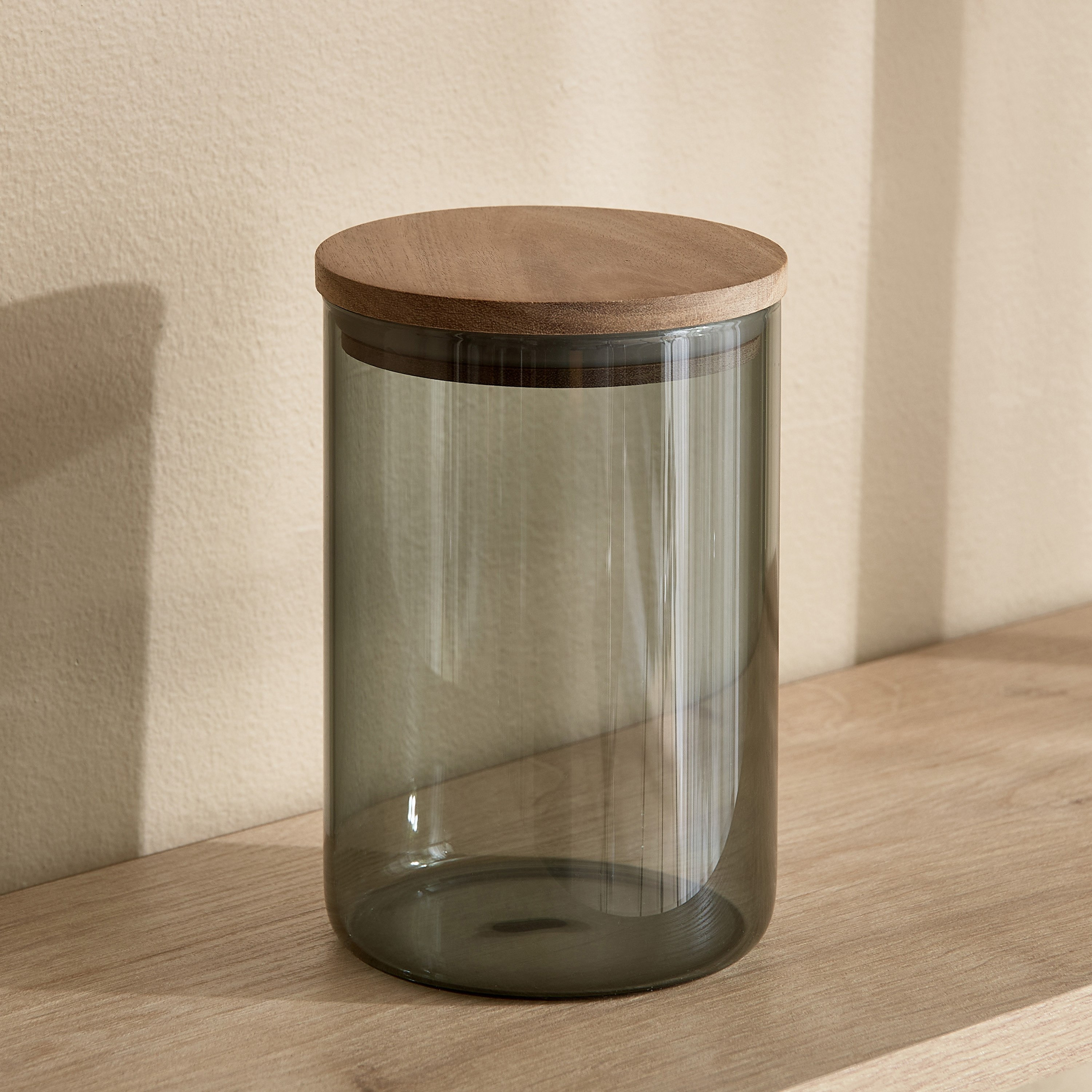 Zen Borosilicate Glass Round Food Storage Jar - 15x10 cm-hbxhomeware-hbxkitchen-image-4