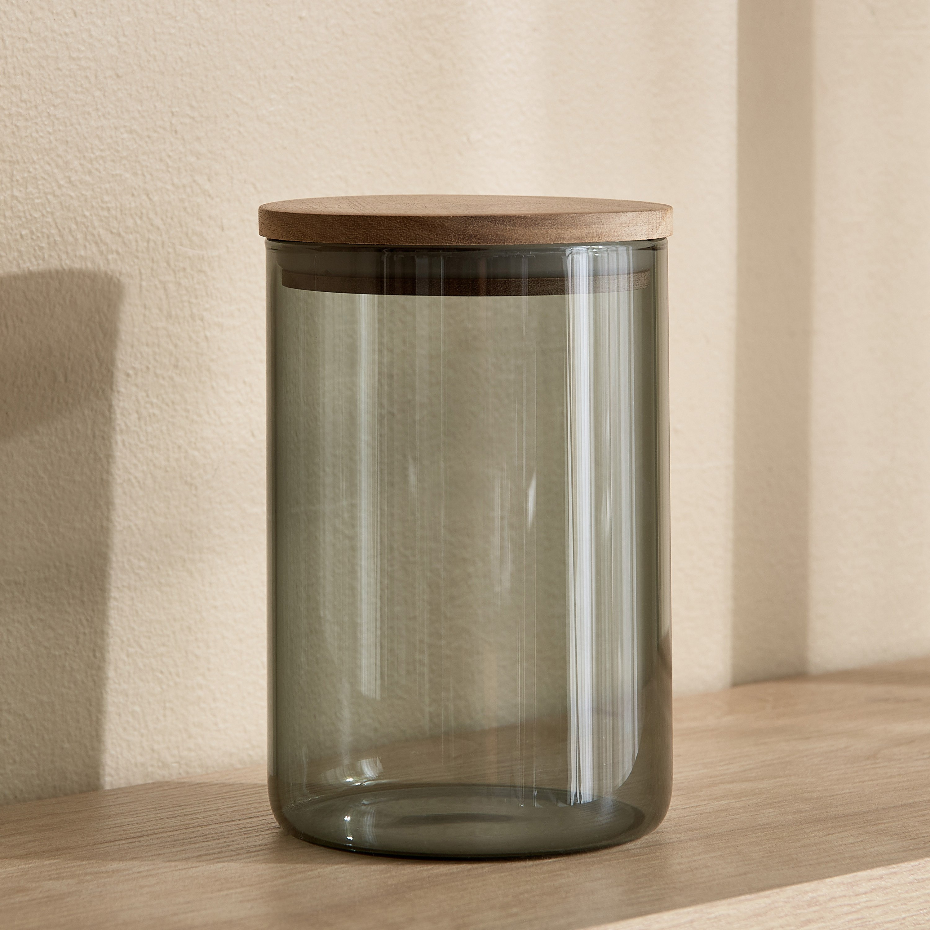 Zen Borosilicate Glass Round Food Storage Jar - 15x10 cm-hbxhomeware-hbxkitchen-image-5