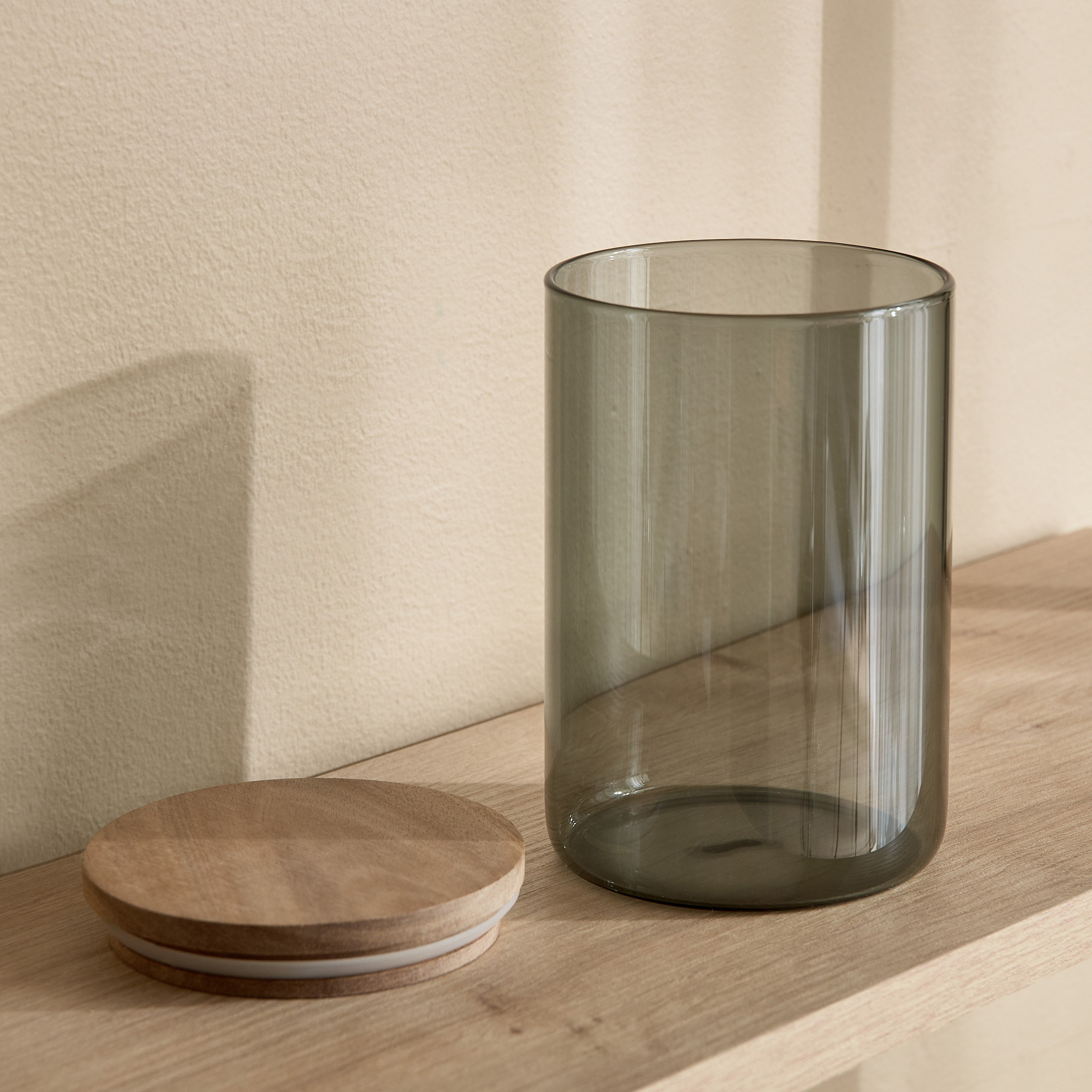 Zen Borosilicate Glass Round Food Storage Jar - 15x10 cm-hbxhomeware-hbxkitchen-image-6