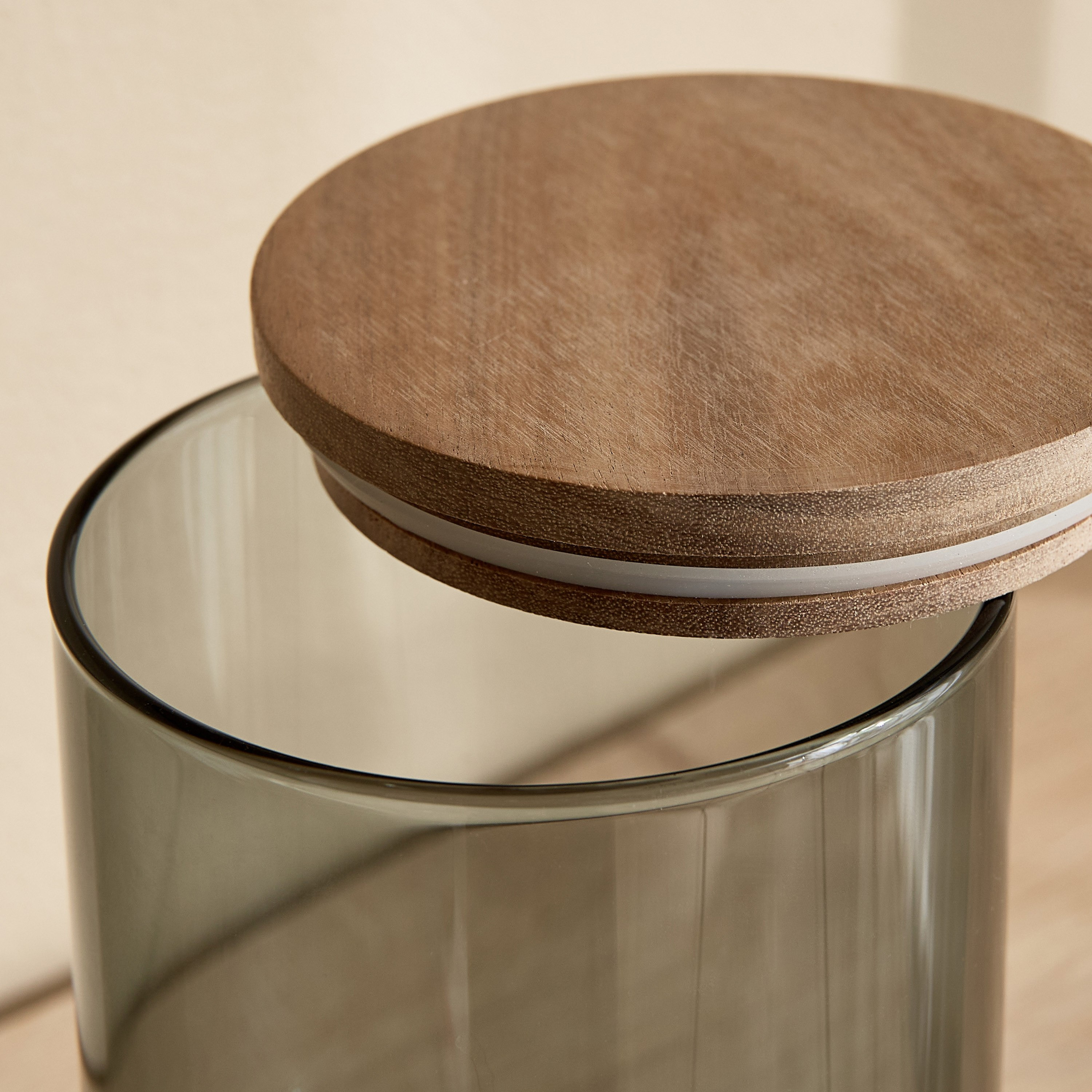 Zen Borosilicate Glass Round Food Storage Jar - 15x10 cm-hbxhomeware-hbxkitchen-image-7