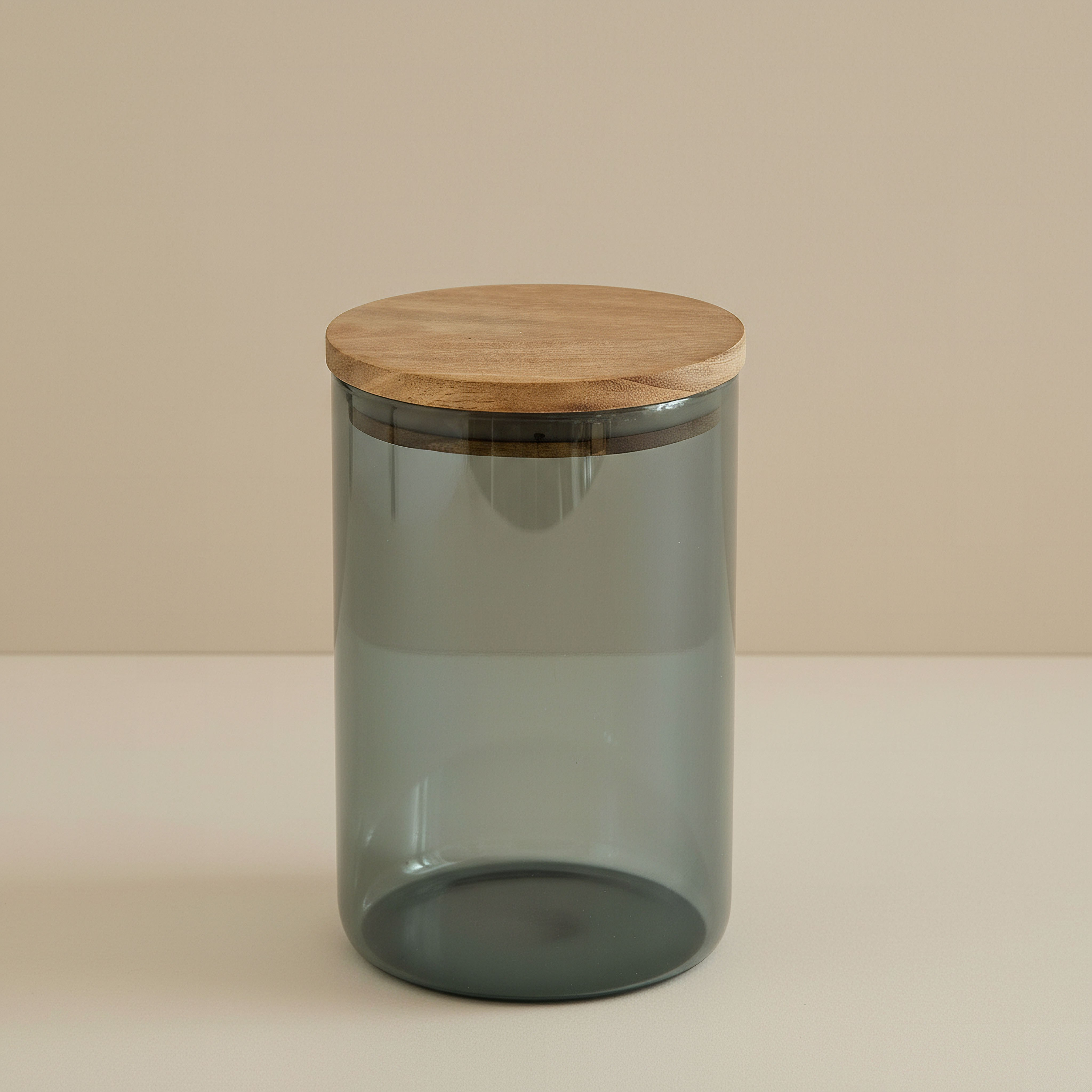 Zen Borosilicate Glass Round Food Storage Jar - 15x10 cm-hbxhomeware-hbxkitchen-image-1