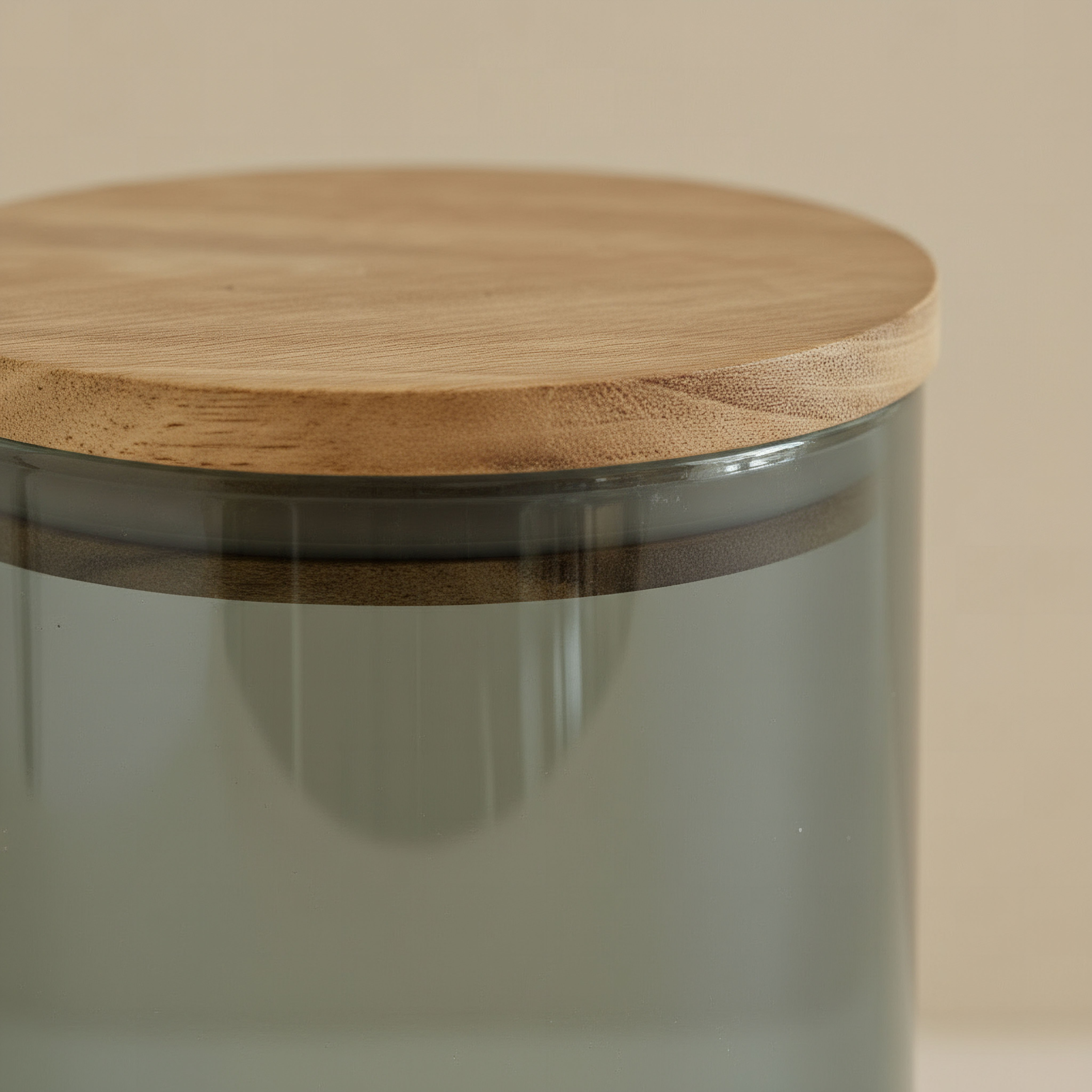 Zen Borosilicate Glass Round Food Storage Jar - 15x10 cm-hbxhomeware-hbxkitchen-image-2