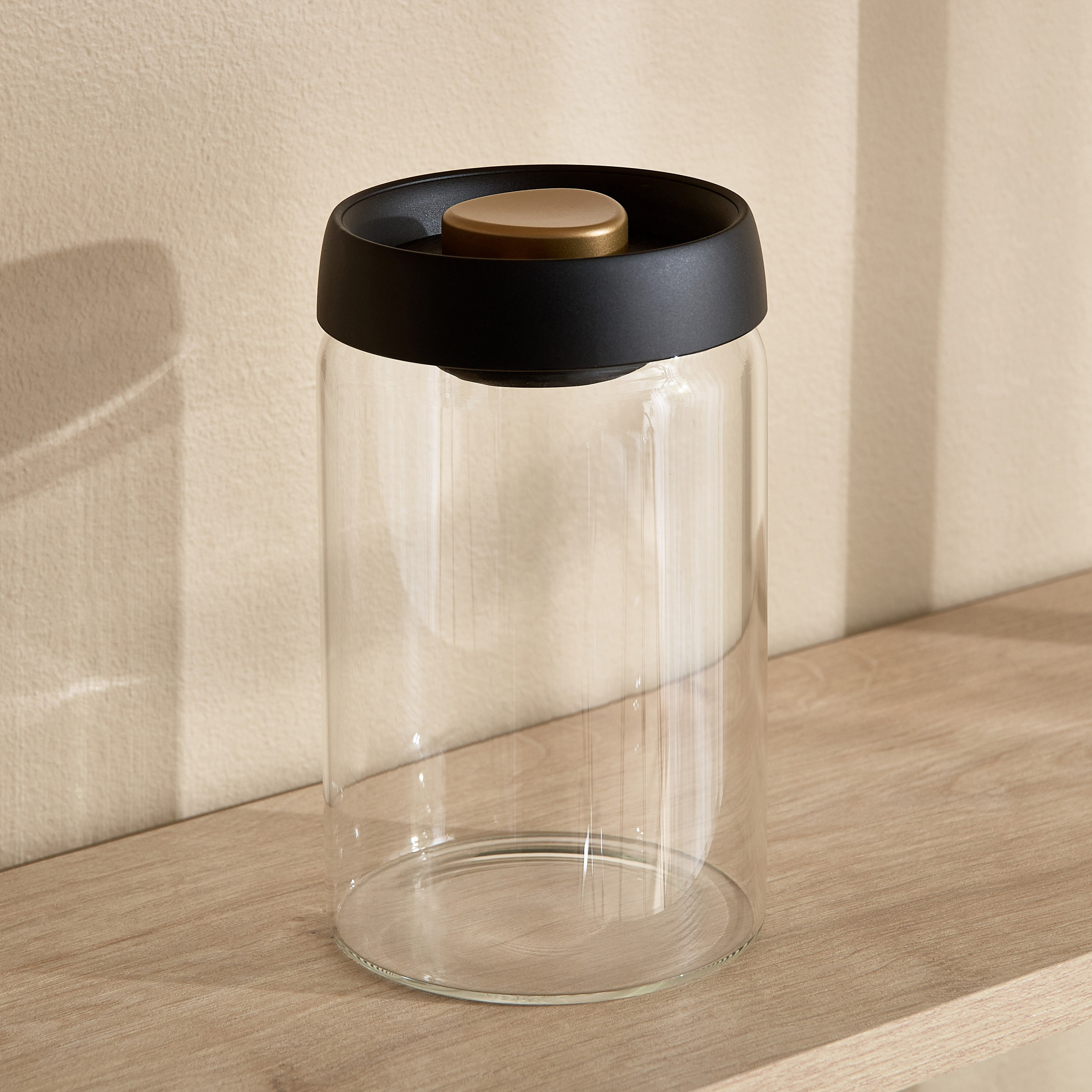Zen Borosilicate Glass Round Food Storage Jar - 20x10 cm-hbxhomeware-hbxkitchen-image-4