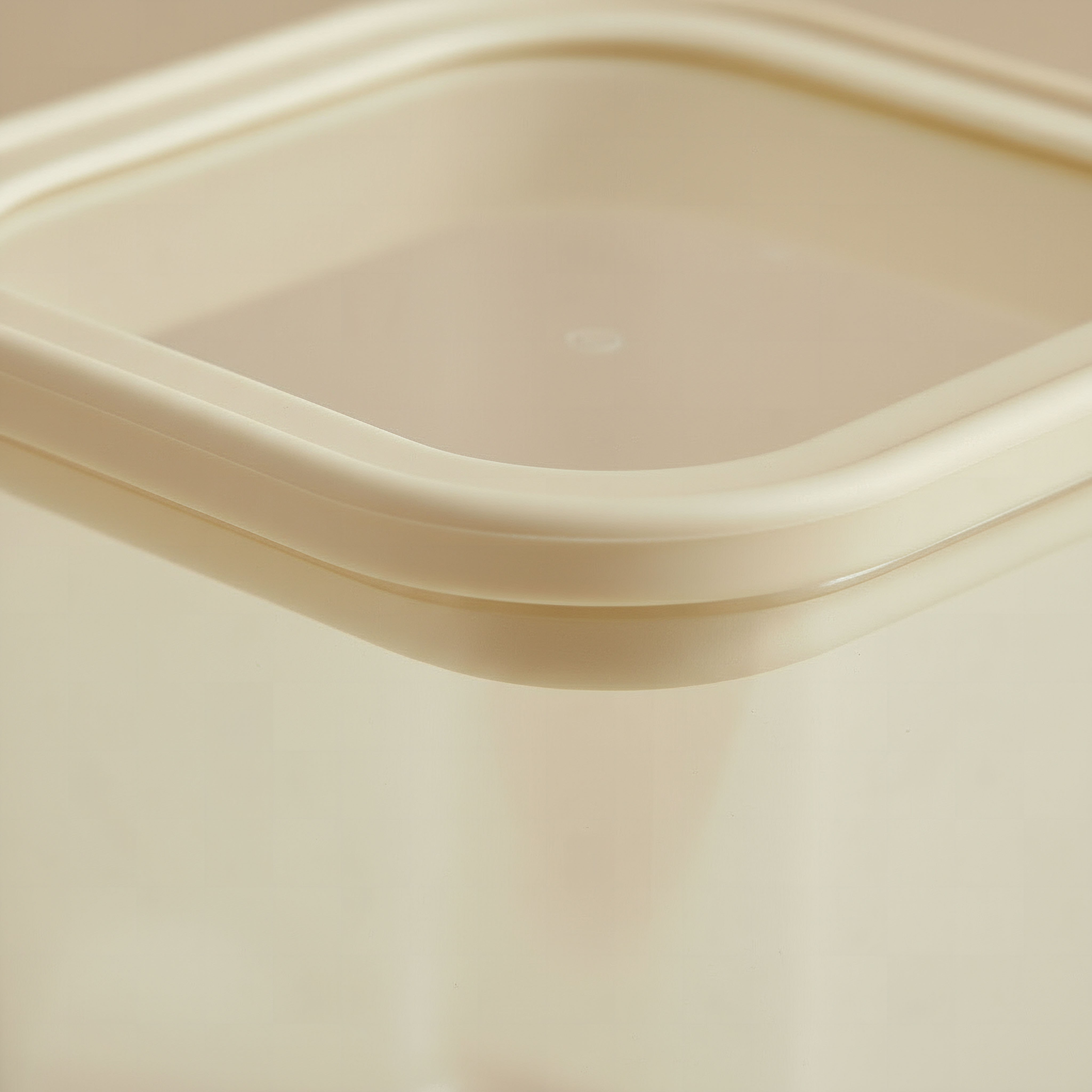 Zen Borosilicate Glass Square Food Storage Jar with Silicon Lid - 900 ml-hbxhomeware-hbxkitchen-image-2