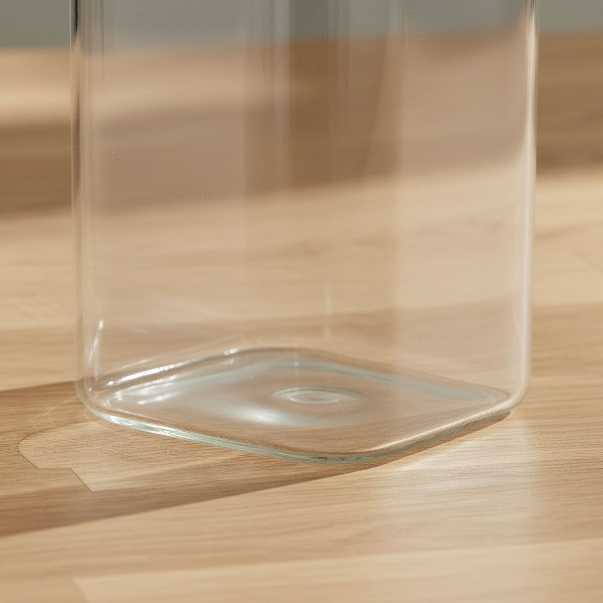 Zen Borosilicate Glass Square Glass Food Storage Jar with Silicon Lid - 1.5 L-hbxhomeware-hbxkitchen-image-4