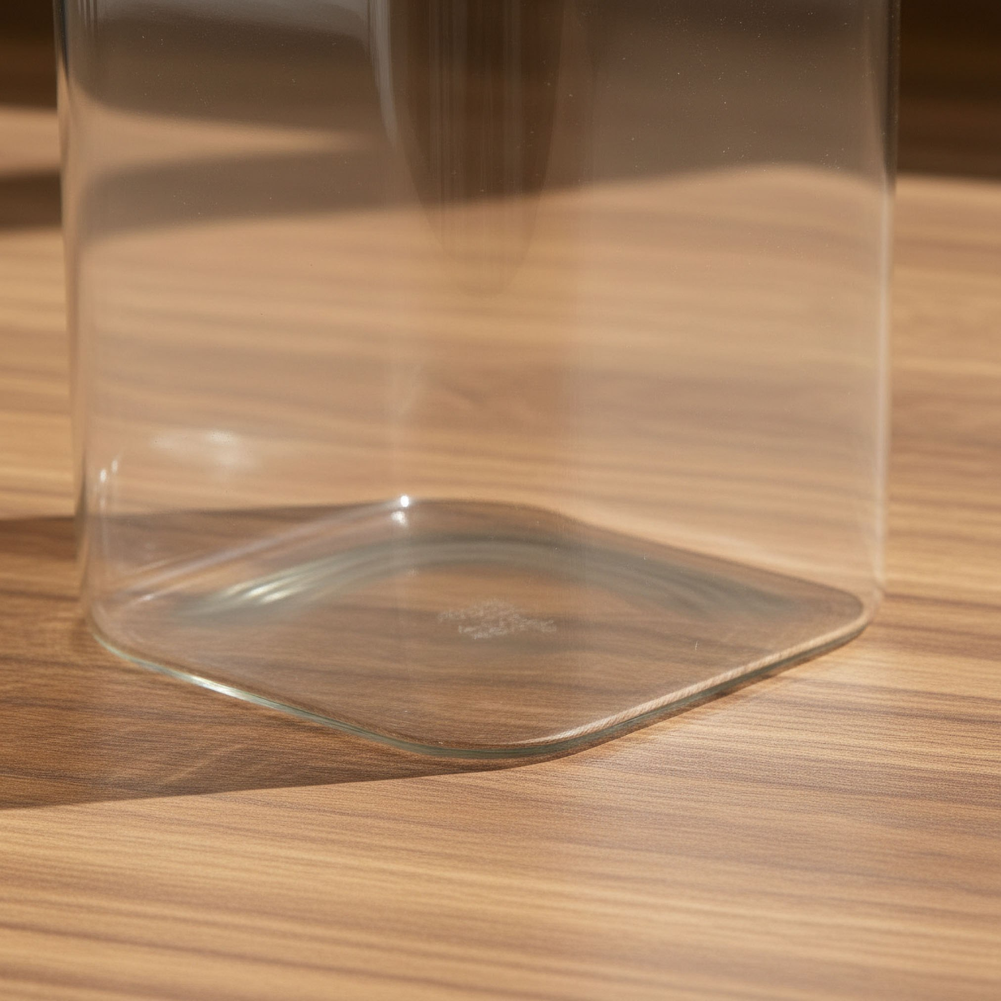 Zen Borosilicate Glass Square Food Storage Jar with Lid and Handle - 1500 ml-hbxhomeware-hbxkitchen-image-4