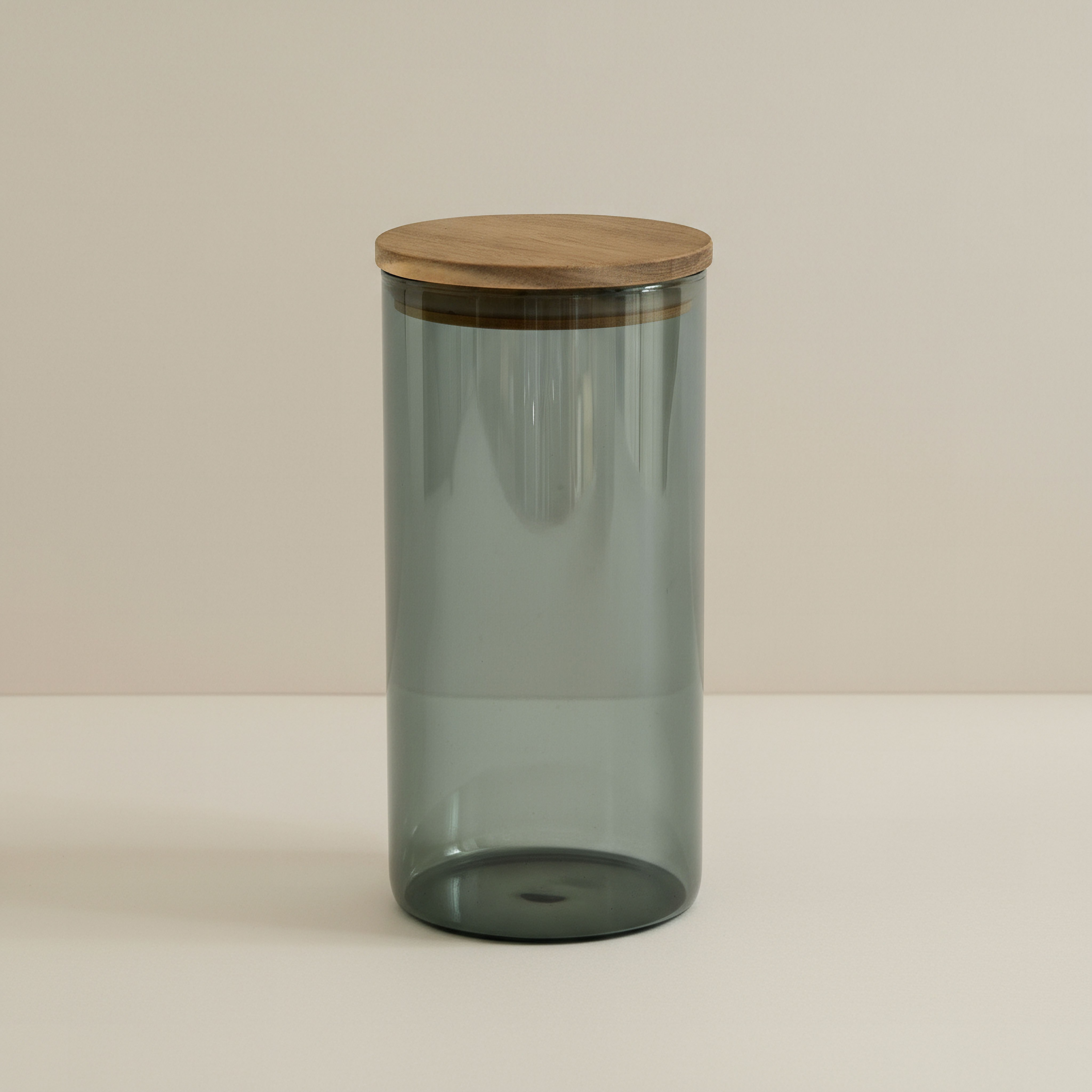 Zen Large Borosilicate Glass Storage Jar with Vacuum Lid - 10x17 cm-hbxhomeware-hbxkitchen-image-1
