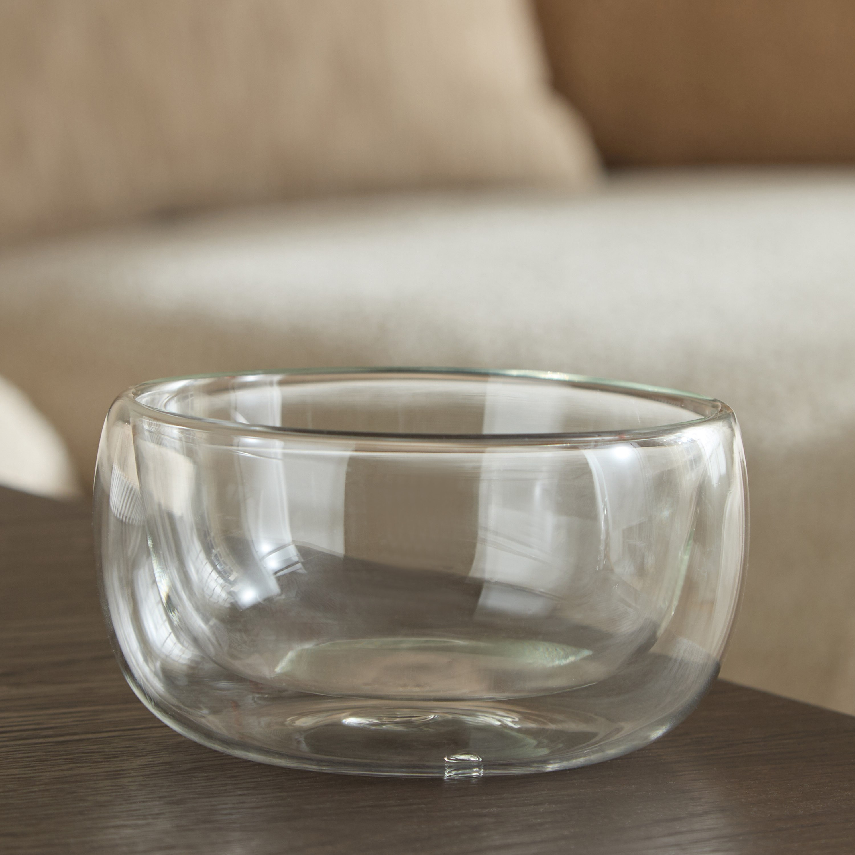 Zen Boroslicate Glass Serving Bowl - 300 ml-hbxdecorandfurnishings-tabletop-glassware-image-4