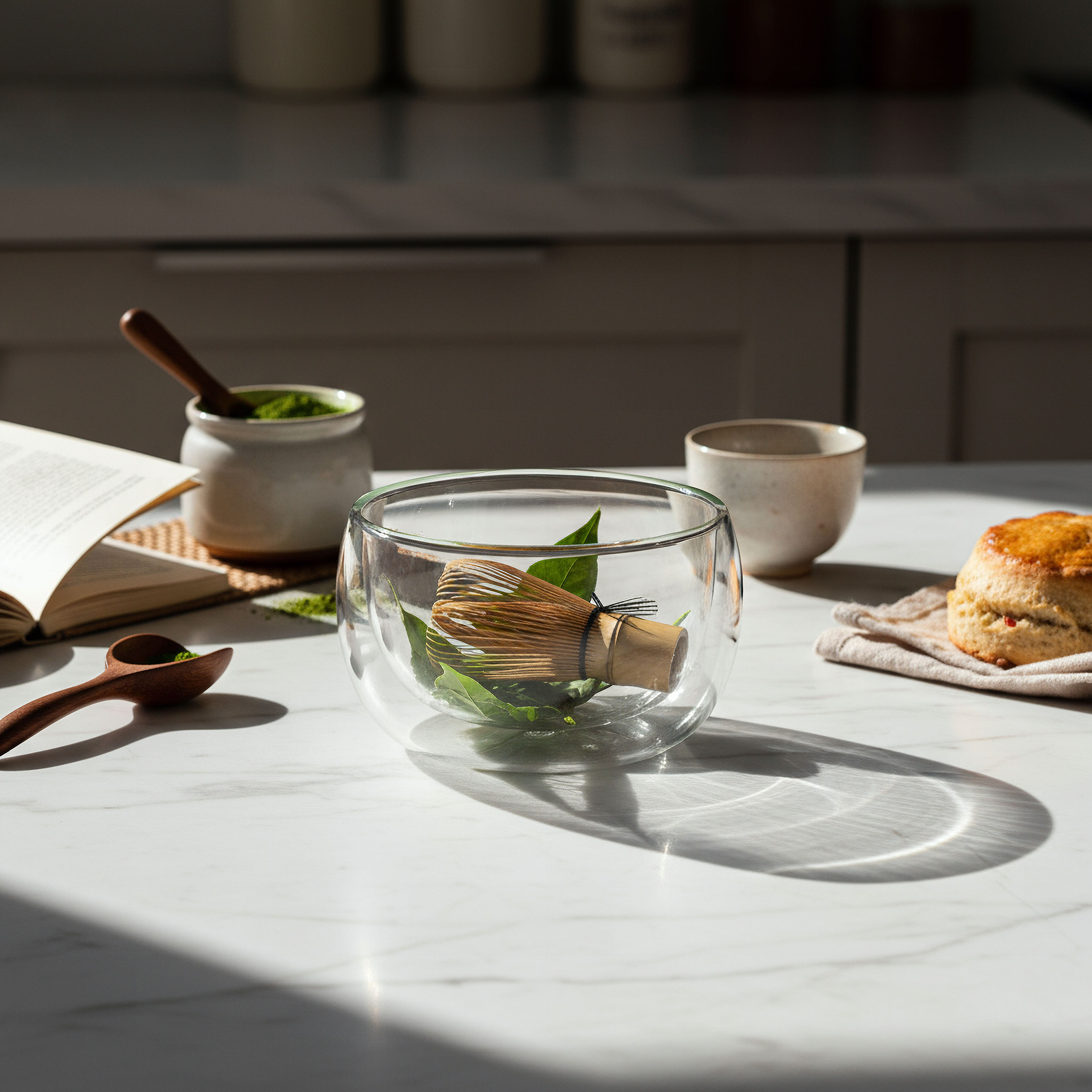 Zen Boroslicate Glass Serving Bowl - 300 ml-hbxdecorandfurnishings-tabletop-glassware-image-3