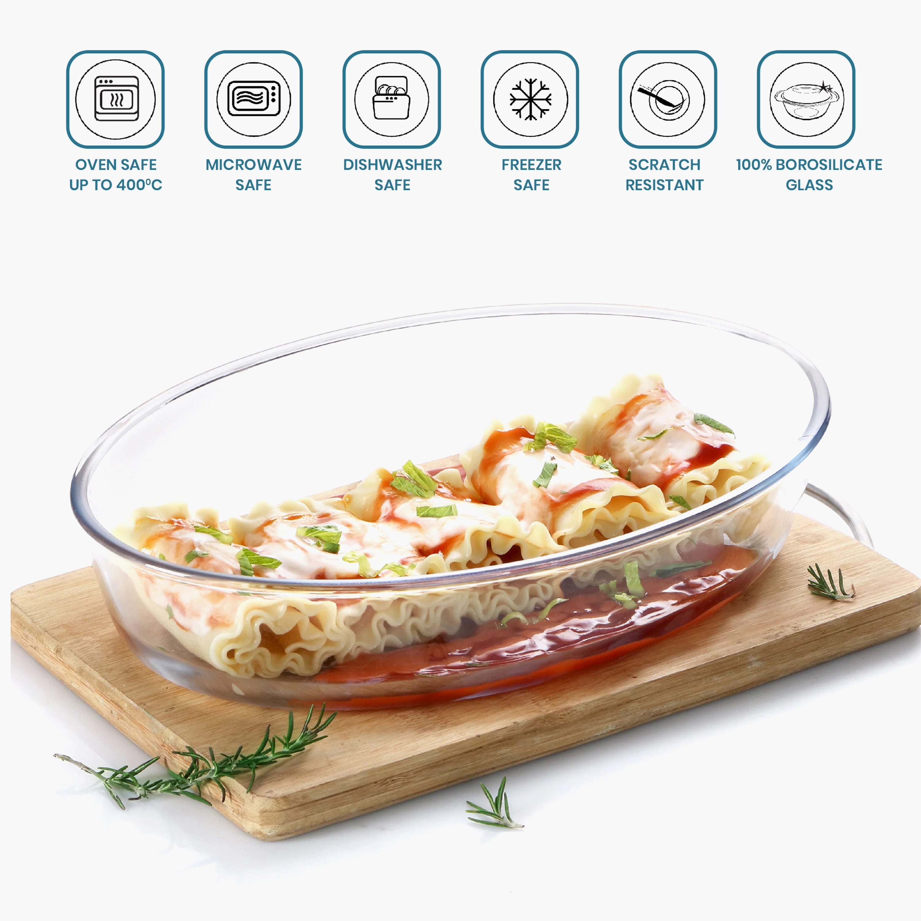 وعاء تقديم من صفا - 1.6 لتر-hbxkitchen-bakeware-image-2