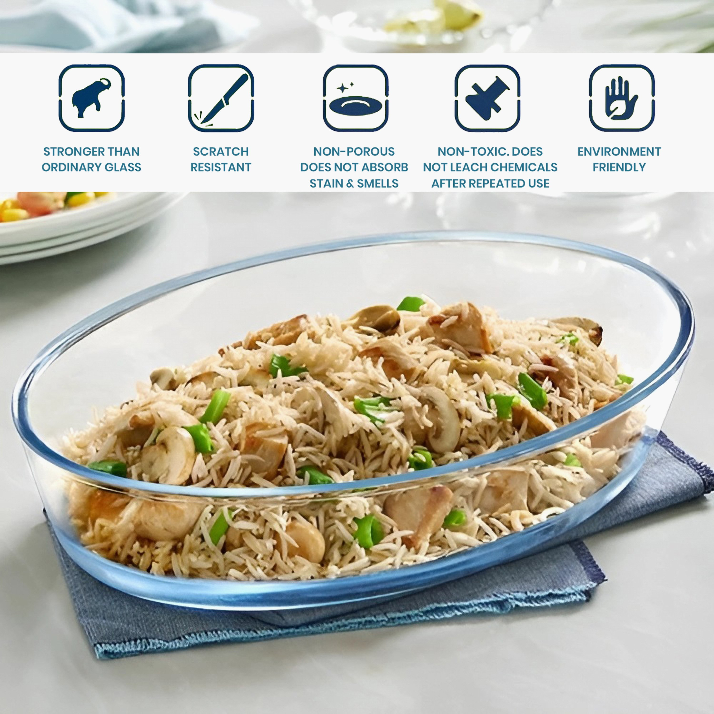 وعاء تقديم من صفا - 1.6 لتر-hbxkitchen-bakeware-image-3