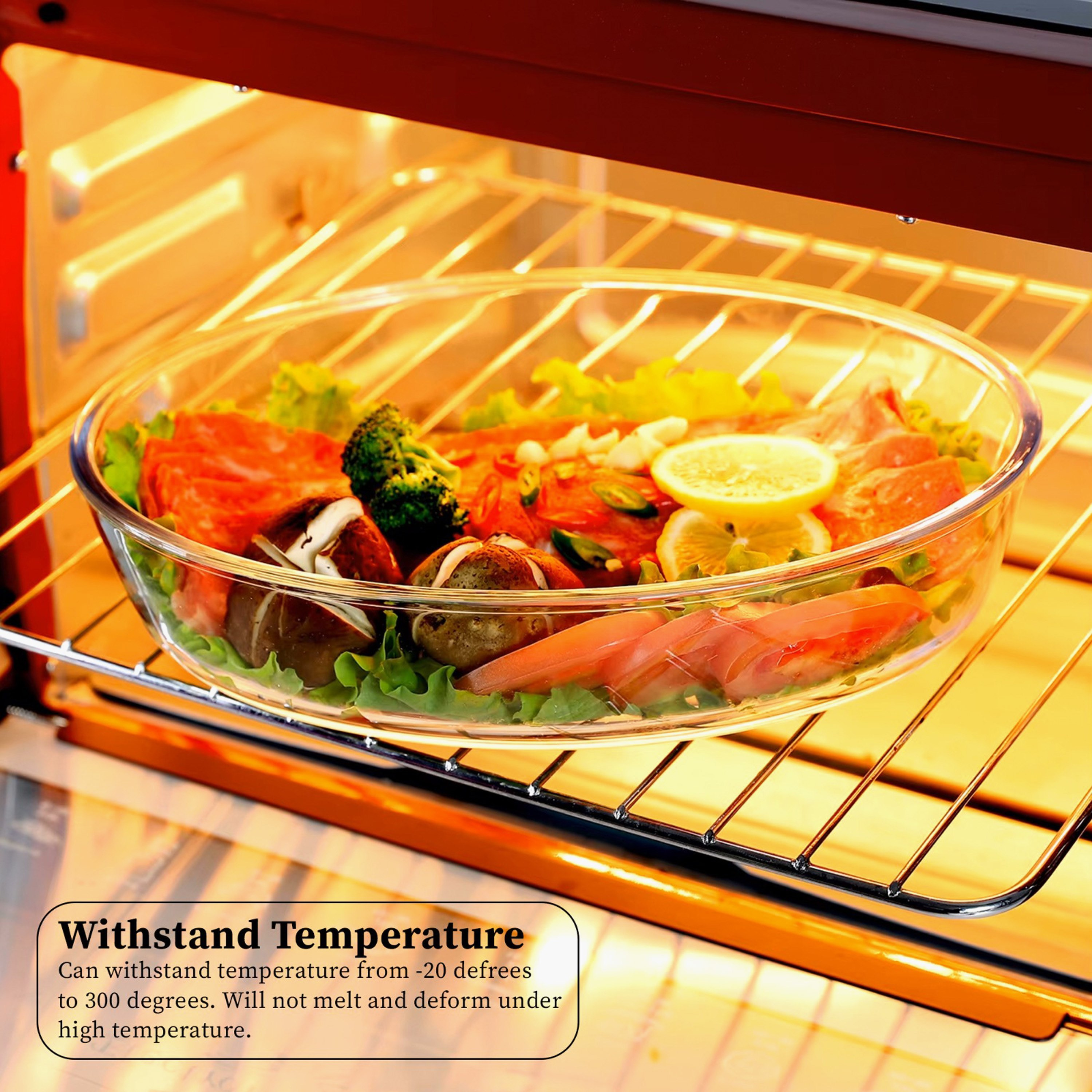 Safa Borosilicate Glass Baking Dish - Set of 3-hbxkitchen-bakeware-image-5