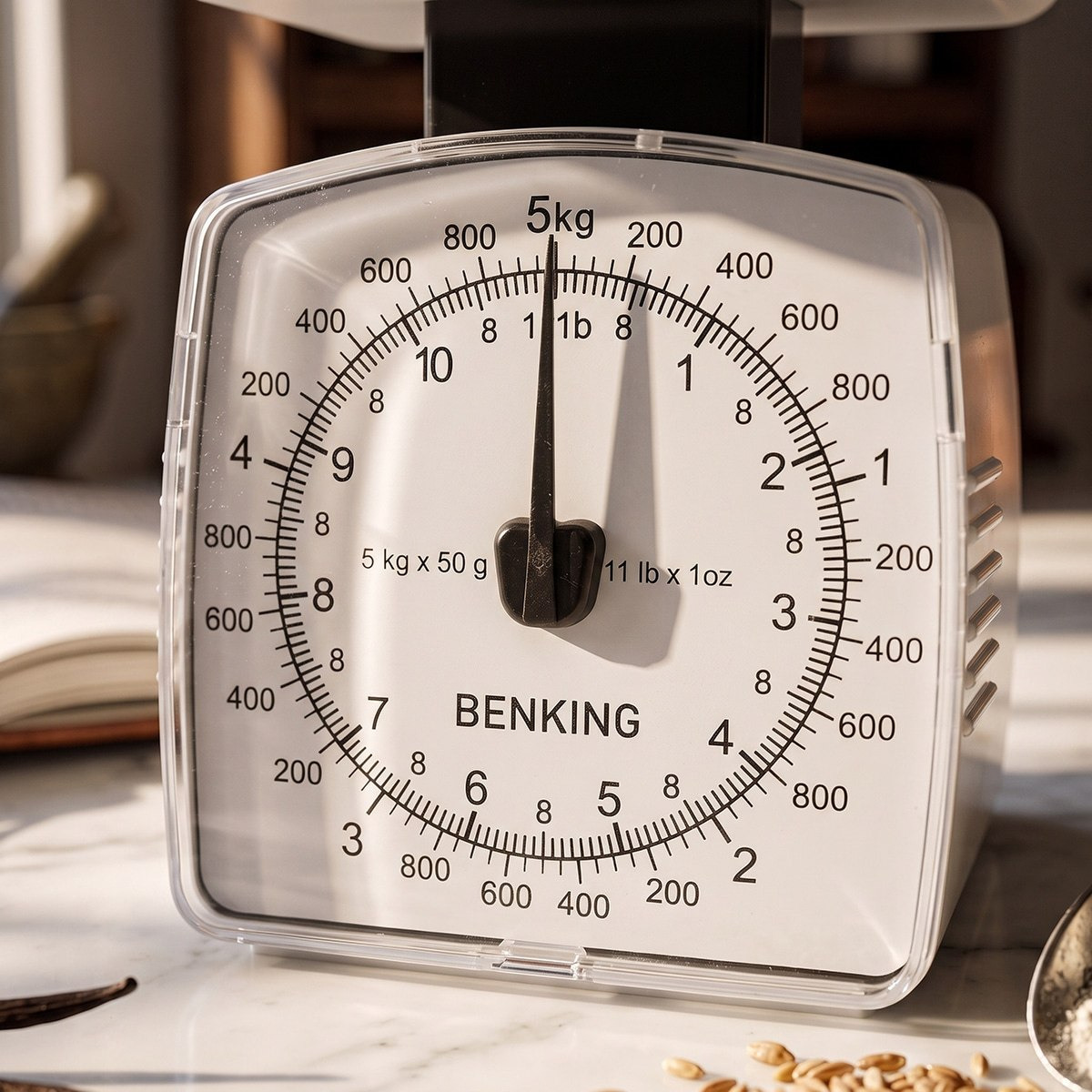 Safa Retro Style Analog Kitchen Scale for Weights up to 5 kg-hbxhomeware-hbxkitchen-image-2