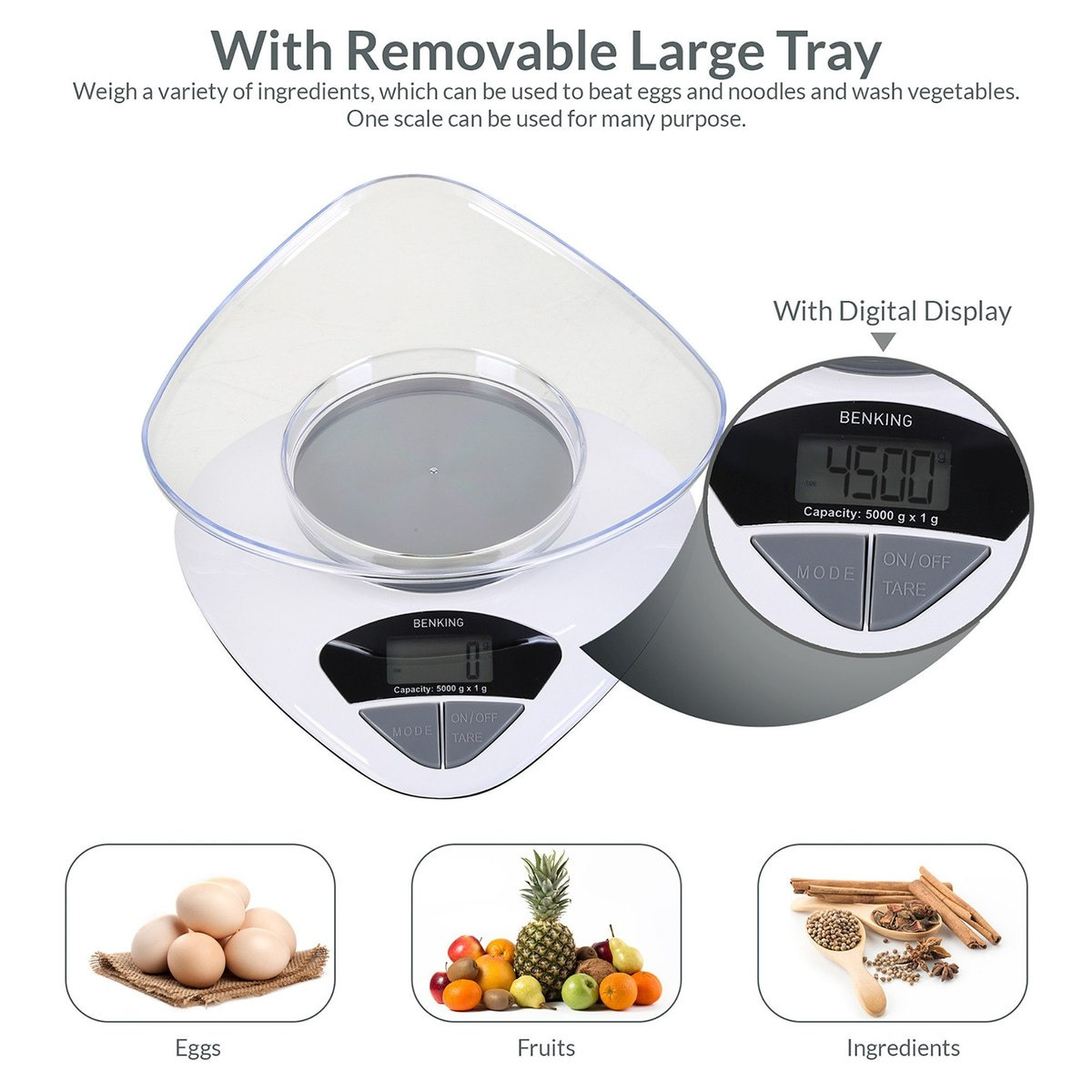 ميزان مطبخ رقمي مع وعاء لوزن يصل إلى 5 كجم من صفا-hbxhomeware-hbxkitchen-image-5