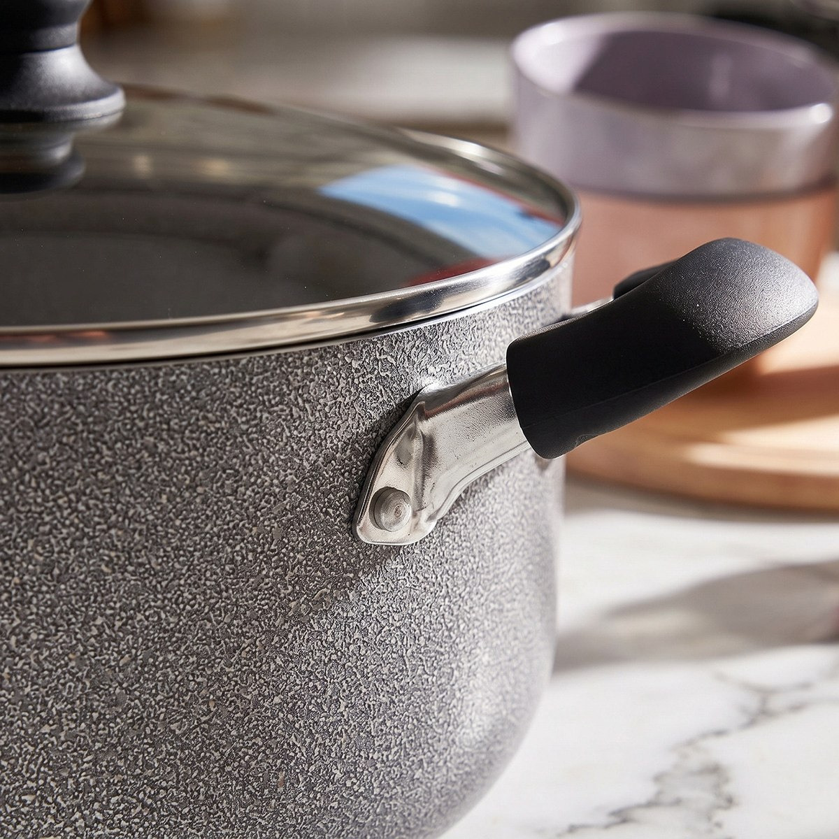 قدر طهي غير لاصق مع غطاء زجاجي من صفا-hbxhomeware-hbxkitchen-image-2