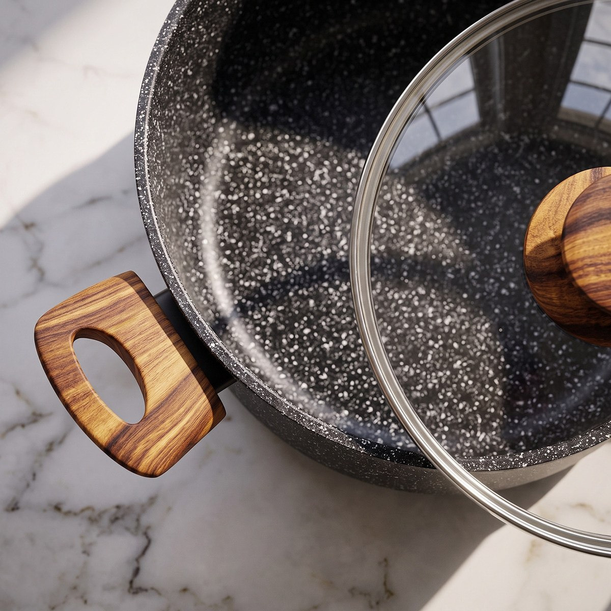 قدر طهي رخامي غير لاصق من صفا - 26 سم-hbxhomeware-hbxkitchen-image-2