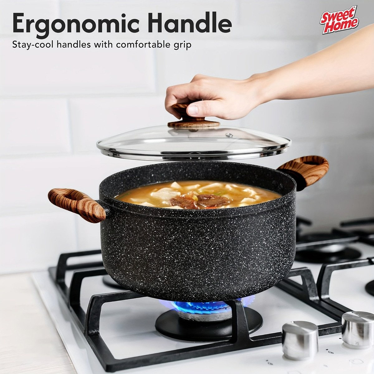 قدر طهي رخامي غير لاصق من صفا - 26 سم-hbxhomeware-hbxkitchen-image-5