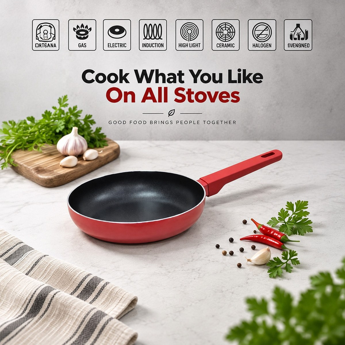 مقلاة ألومنيوم غير لاصقة من صفا - 24 سم-hbxhomeware-hbxkitchen-image-3