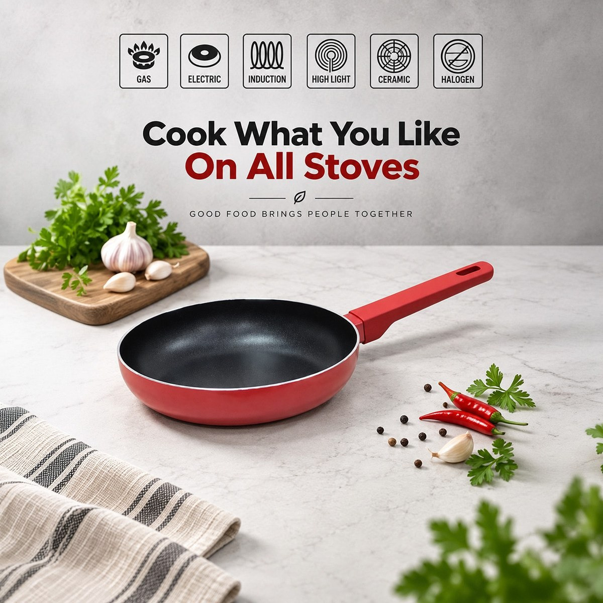 مقلاة غير لاصقة من صفا - 28 سم-hbxhomeware-hbxkitchen-image-3